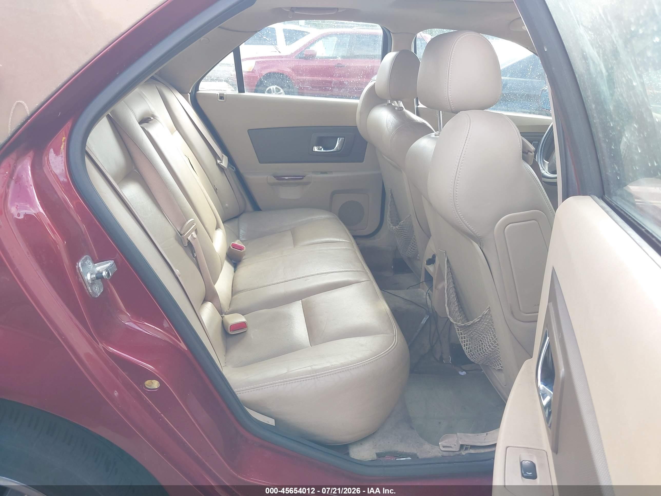 2006 Cadillac Cts Base W/1sb Red vin: 1G6DP577560160058