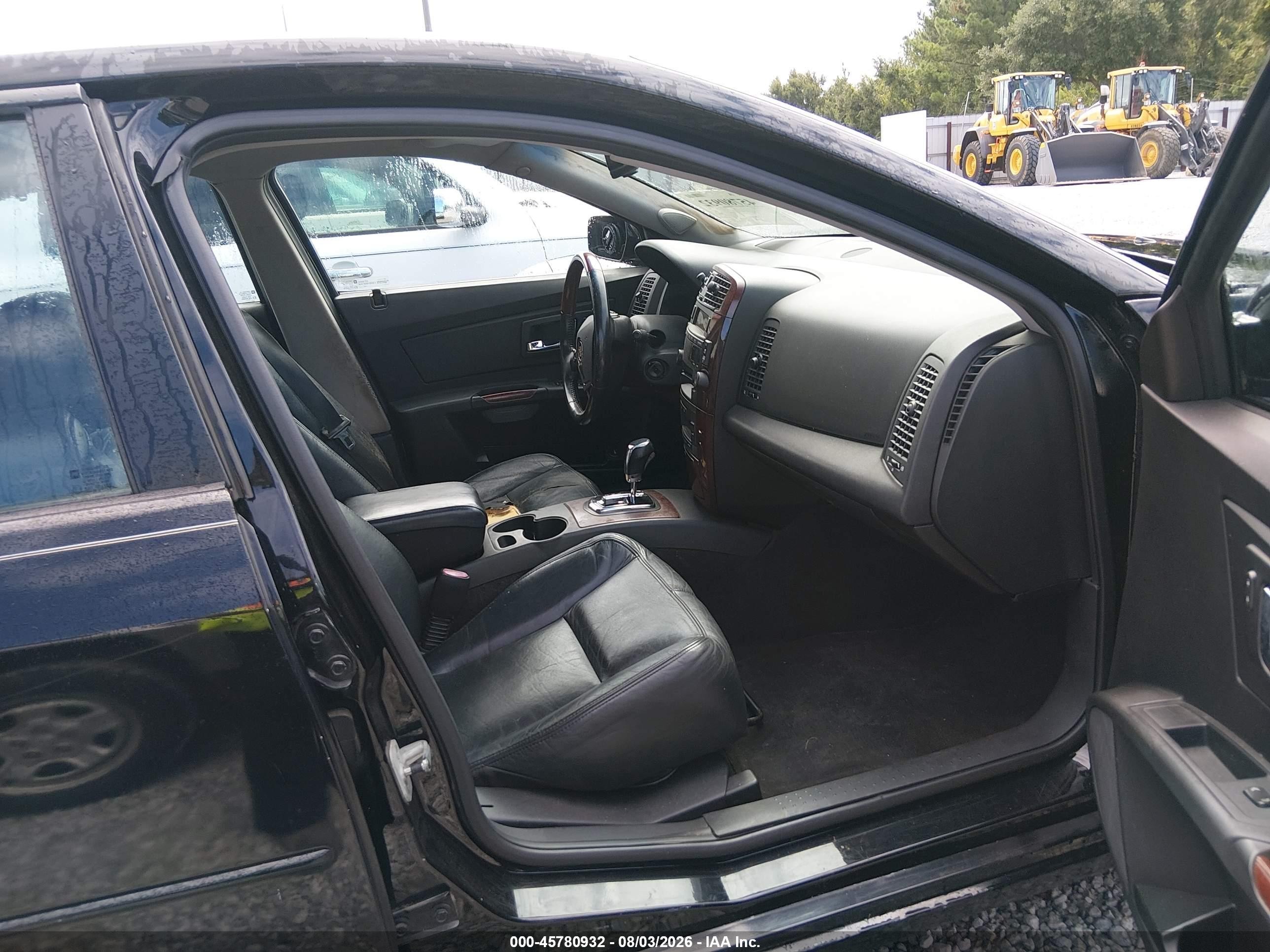 2007 Cadillac Cts Base W/1sb Black vin: 1G6DP577570124940