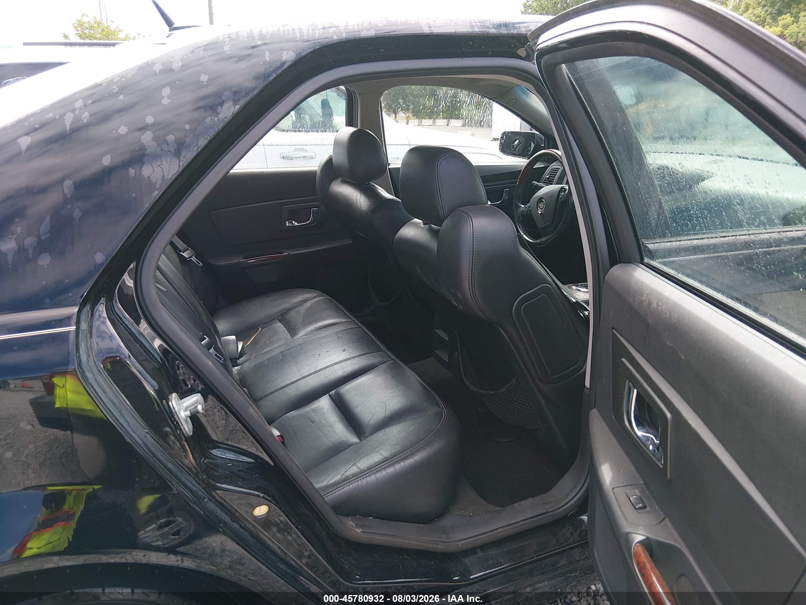 2007 Cadillac Cts Base W/1sb Black vin: 1G6DP577570124940