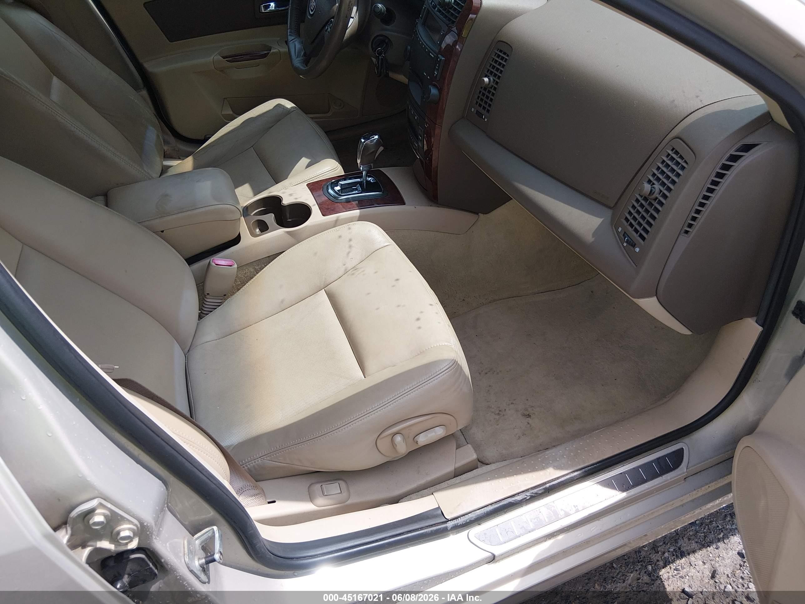 2007 Cadillac Cts Standard Gold vin: 1G6DP577570154214
