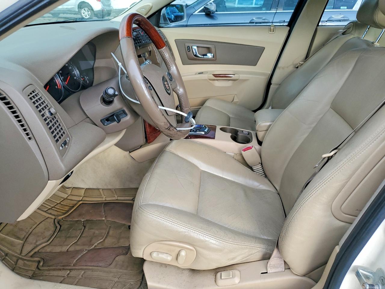 2006 Cadillac Cts Hi Feature V6 White vin: 1G6DP577660124606