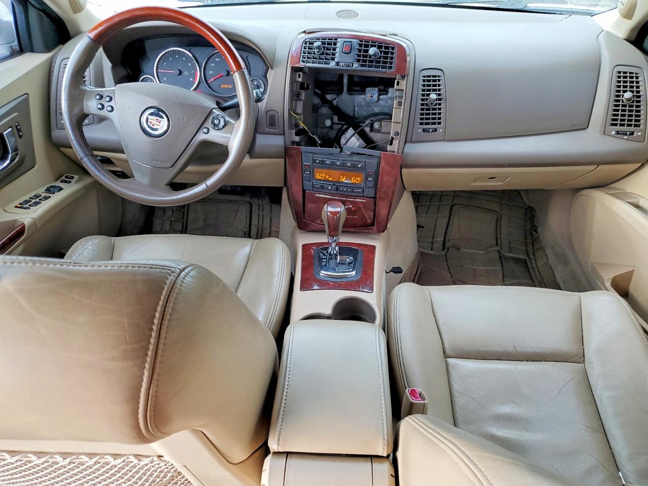 2006 Cadillac Cts Hi Feature V6 White vin: 1G6DP577660124606