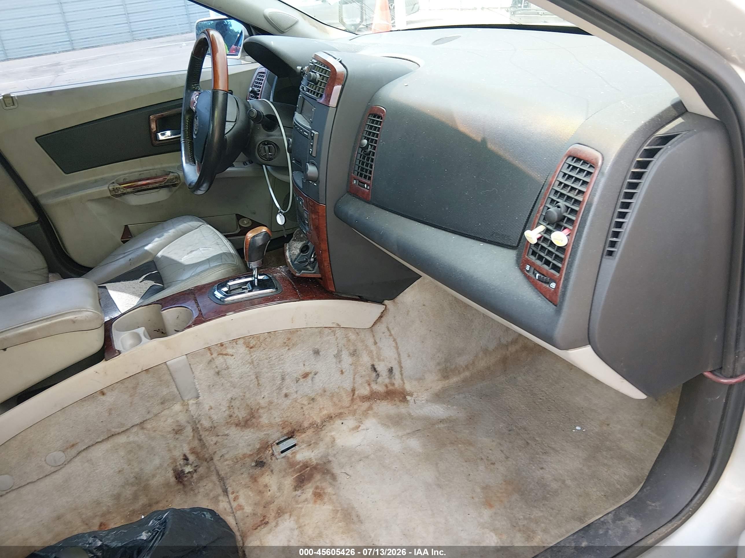 2006 Cadillac Cts Base W/1sb Gray vin: 1G6DP577660148260