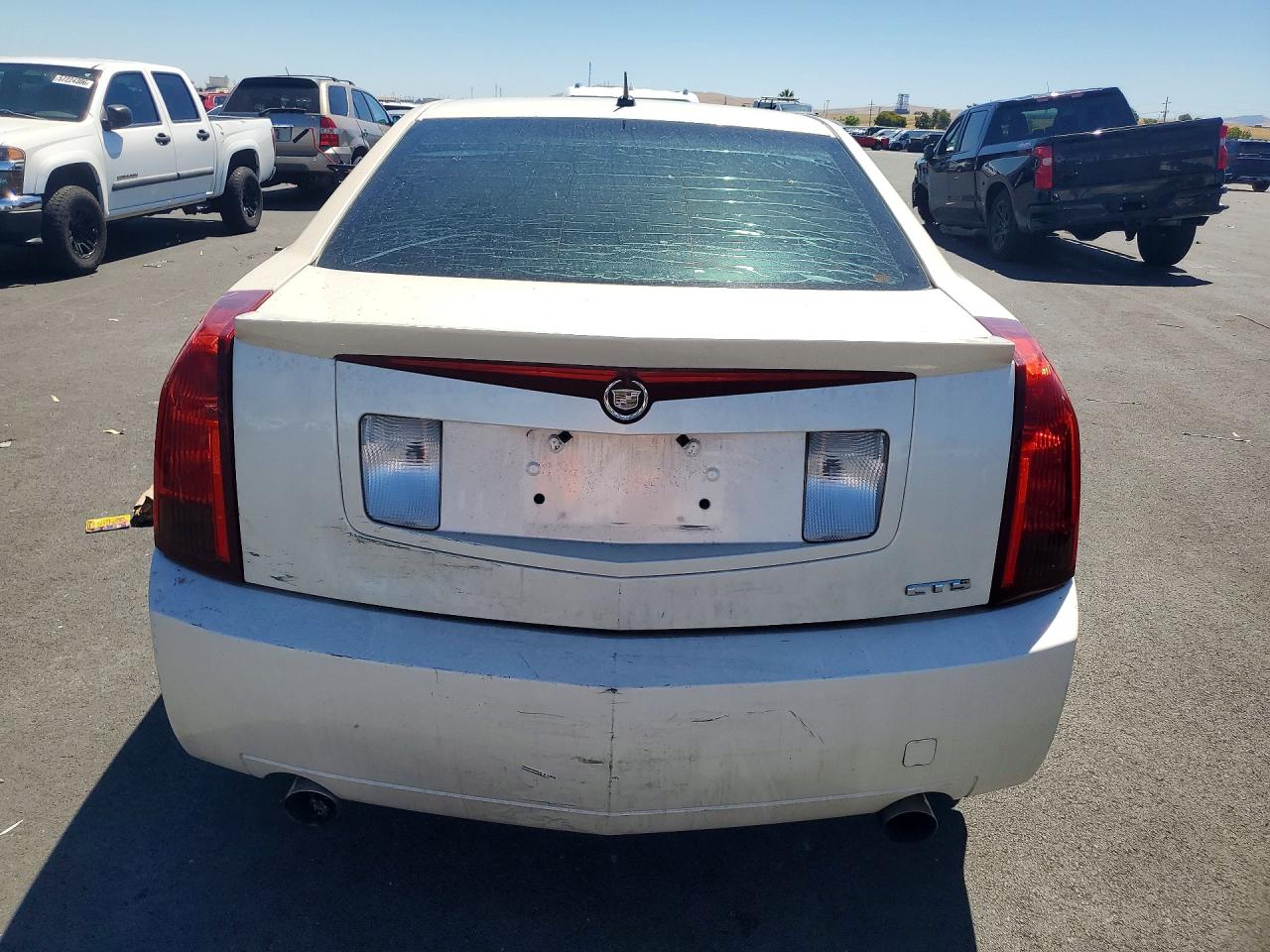 2007 Cadillac Cts Hi Feature V6 Белый vin: 1G6DP577670156750