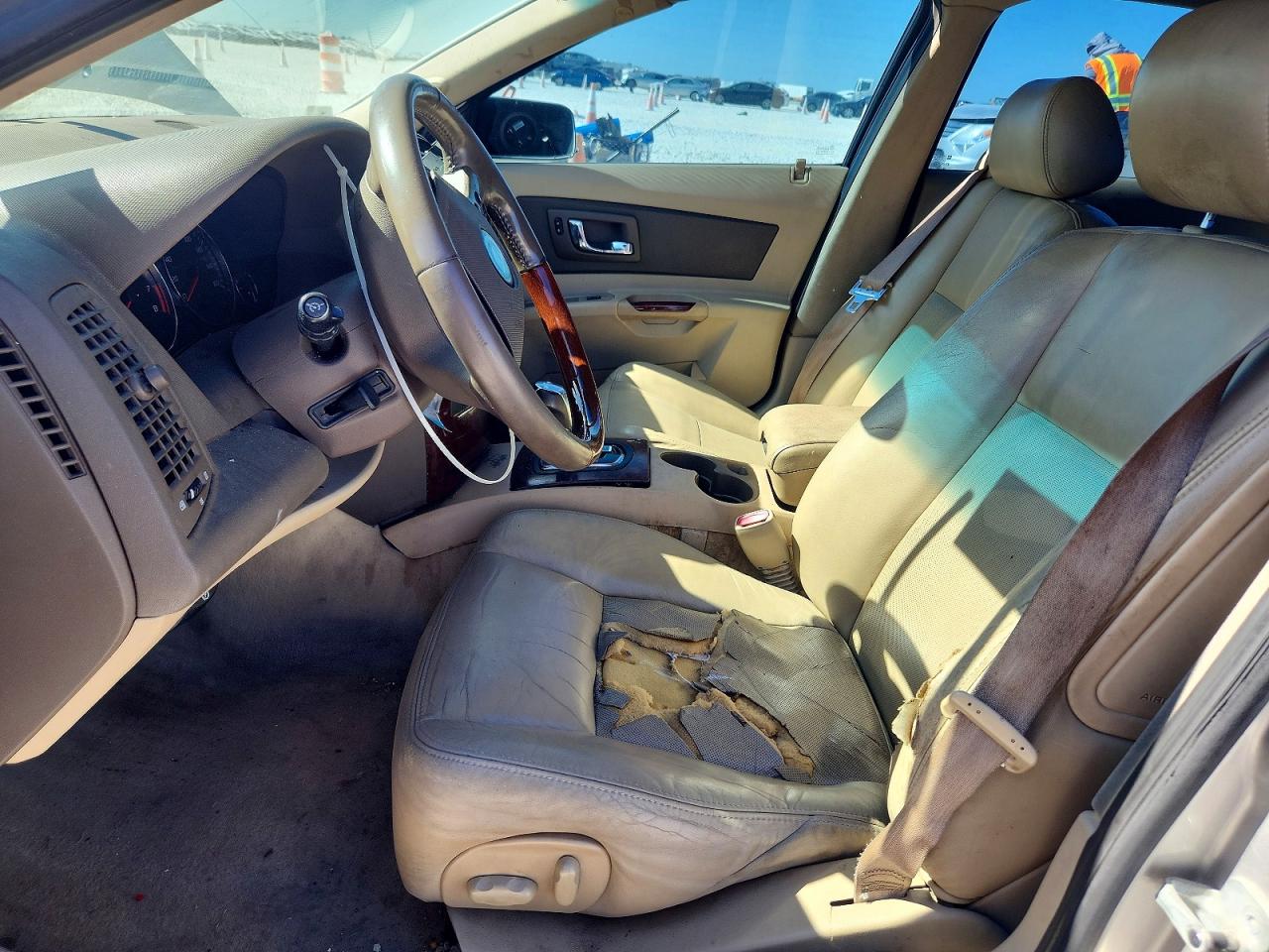 2007 Cadillac Cts Hi Feature V6 Silver vin: 1G6DP577670159616