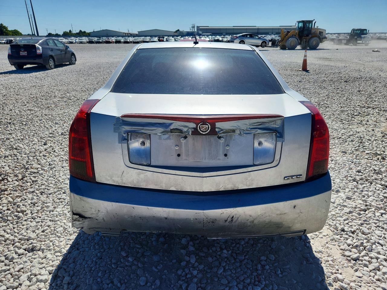 2007 Cadillac Cts Hi Feature V6 Silver vin: 1G6DP577670159616