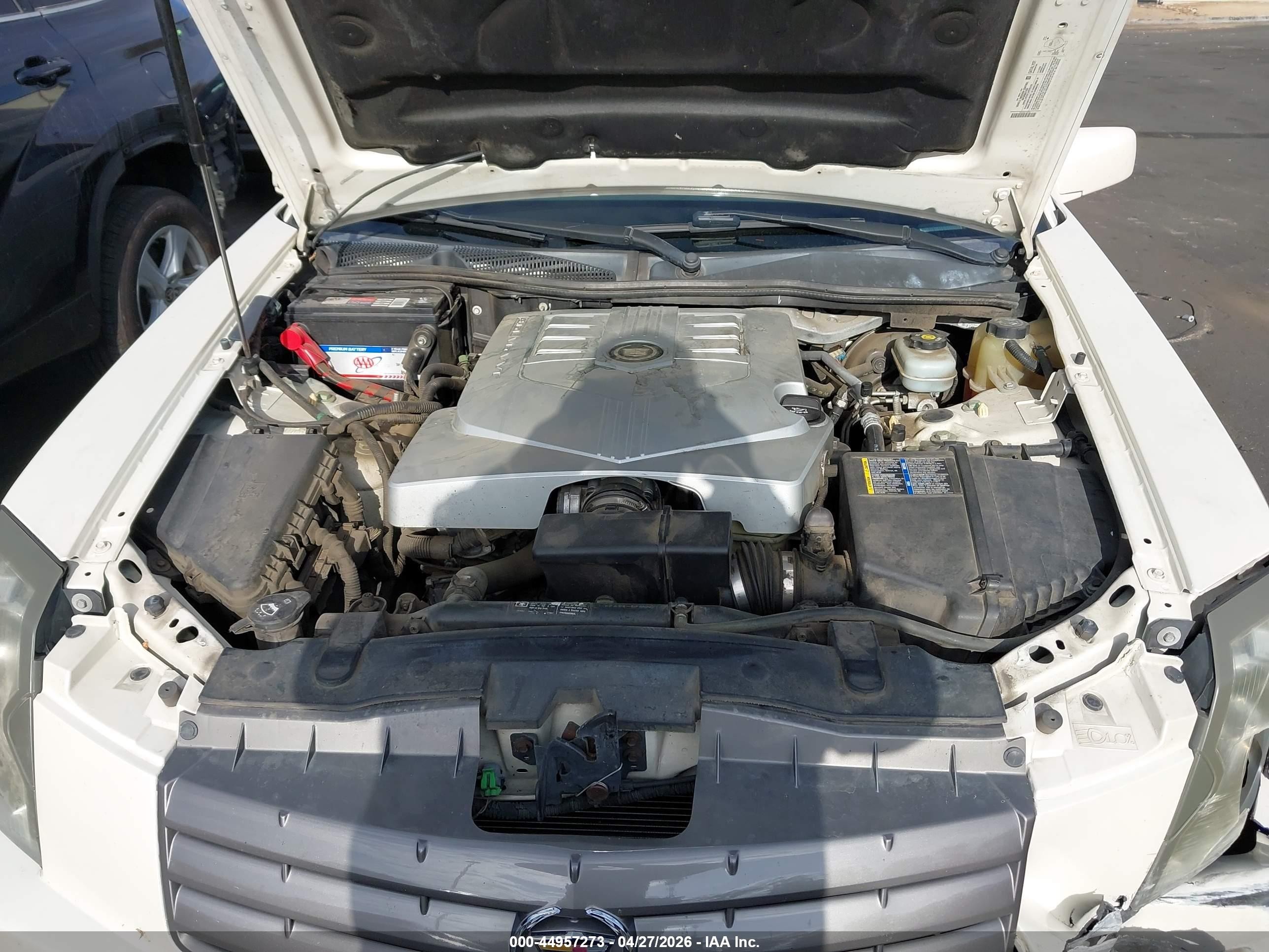 2006 Cadillac Cts Standard White vin: 1G6DP577760116515