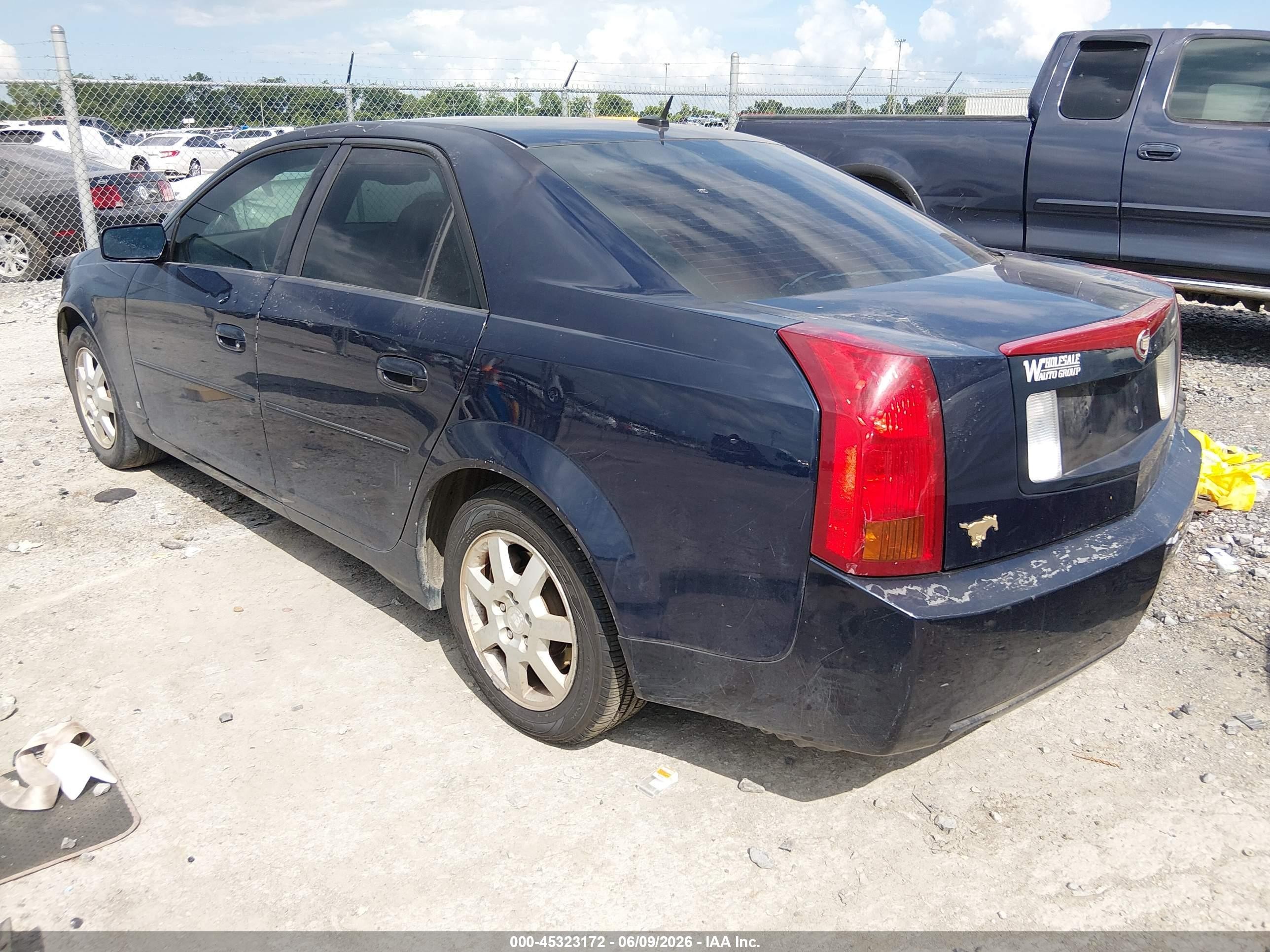 2006 Cadillac Cts Standard Blue vin: 1G6DP577760122055