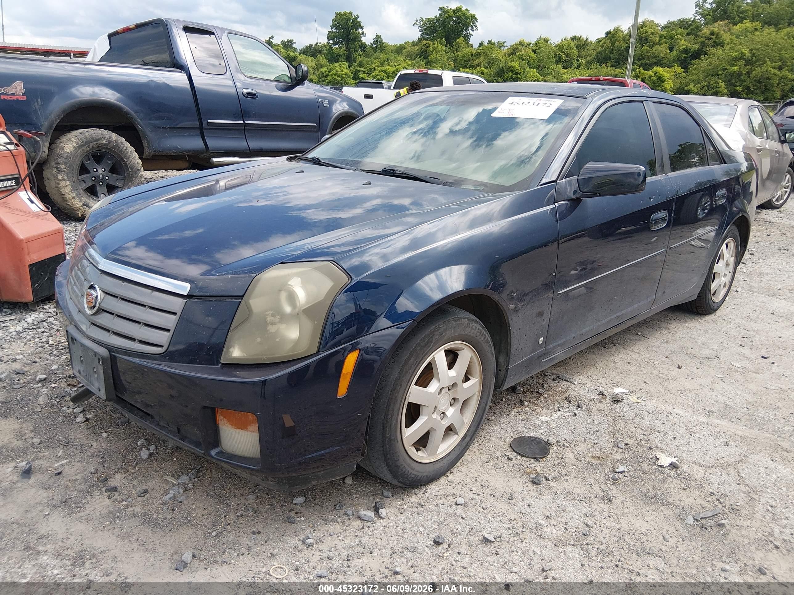 2006 Cadillac Cts Standard Blue vin: 1G6DP577760122055