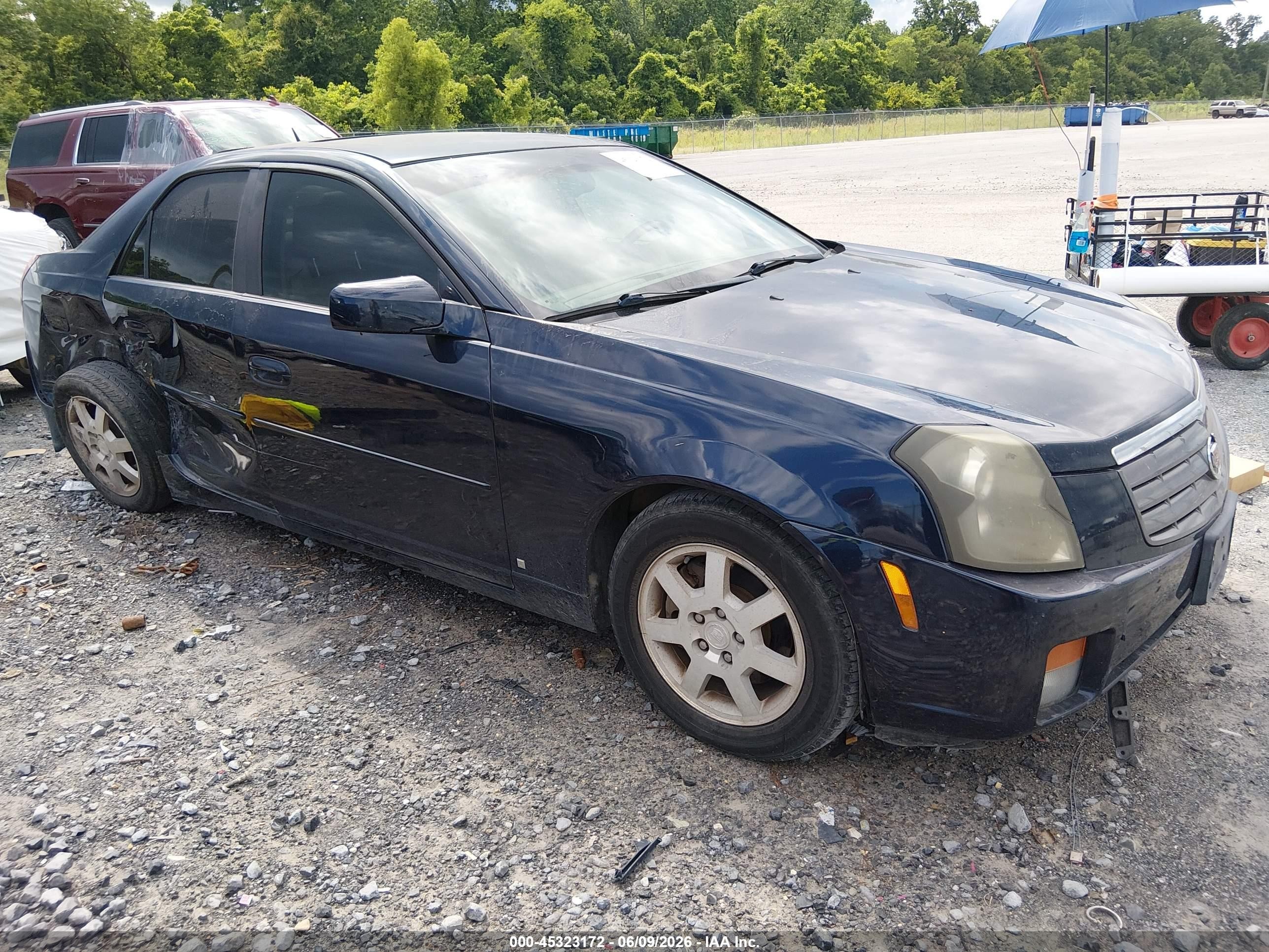 2006 Cadillac Cts Standard Blue vin: 1G6DP577760122055