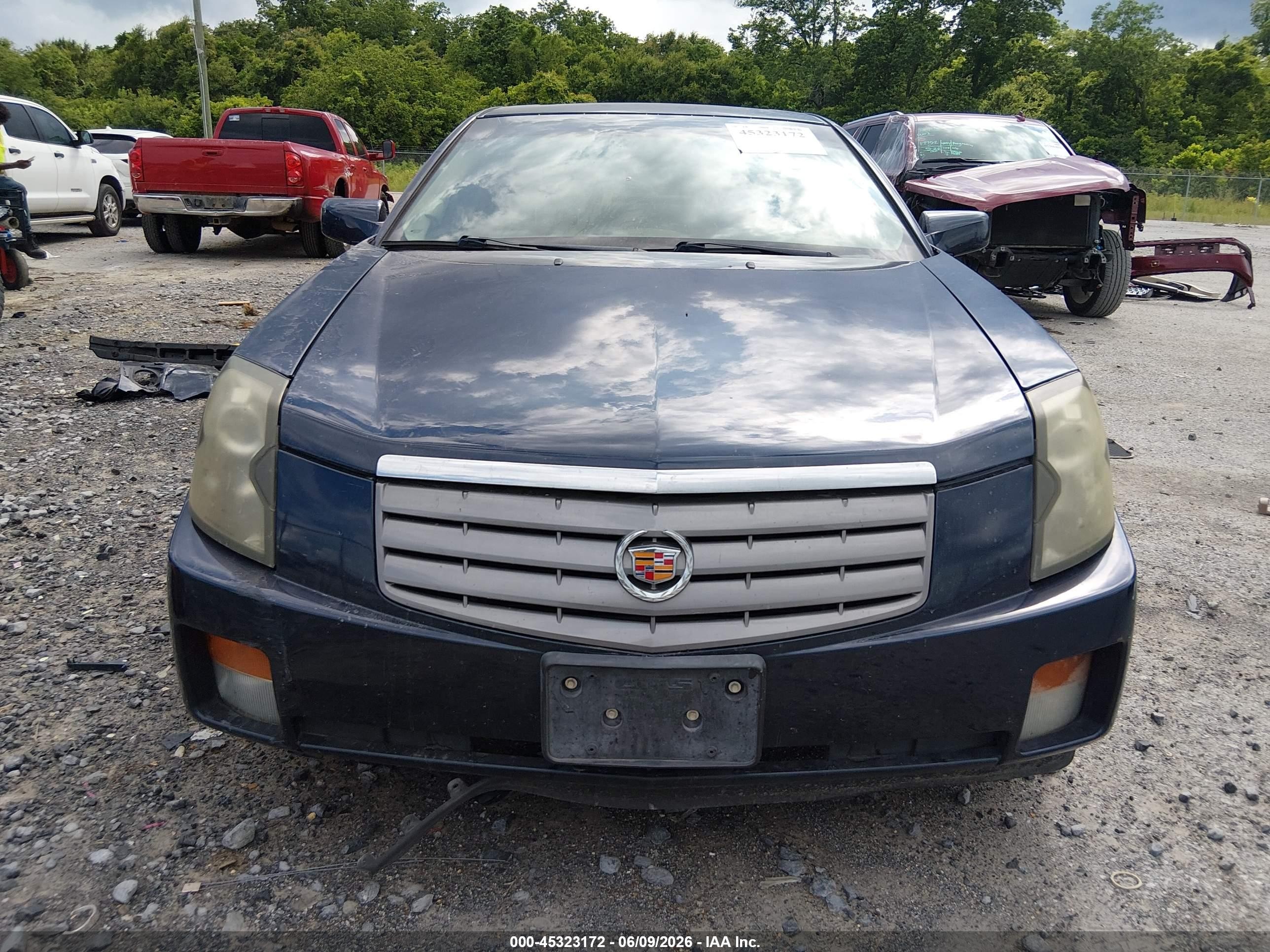 2006 Cadillac Cts Standard Blue vin: 1G6DP577760122055