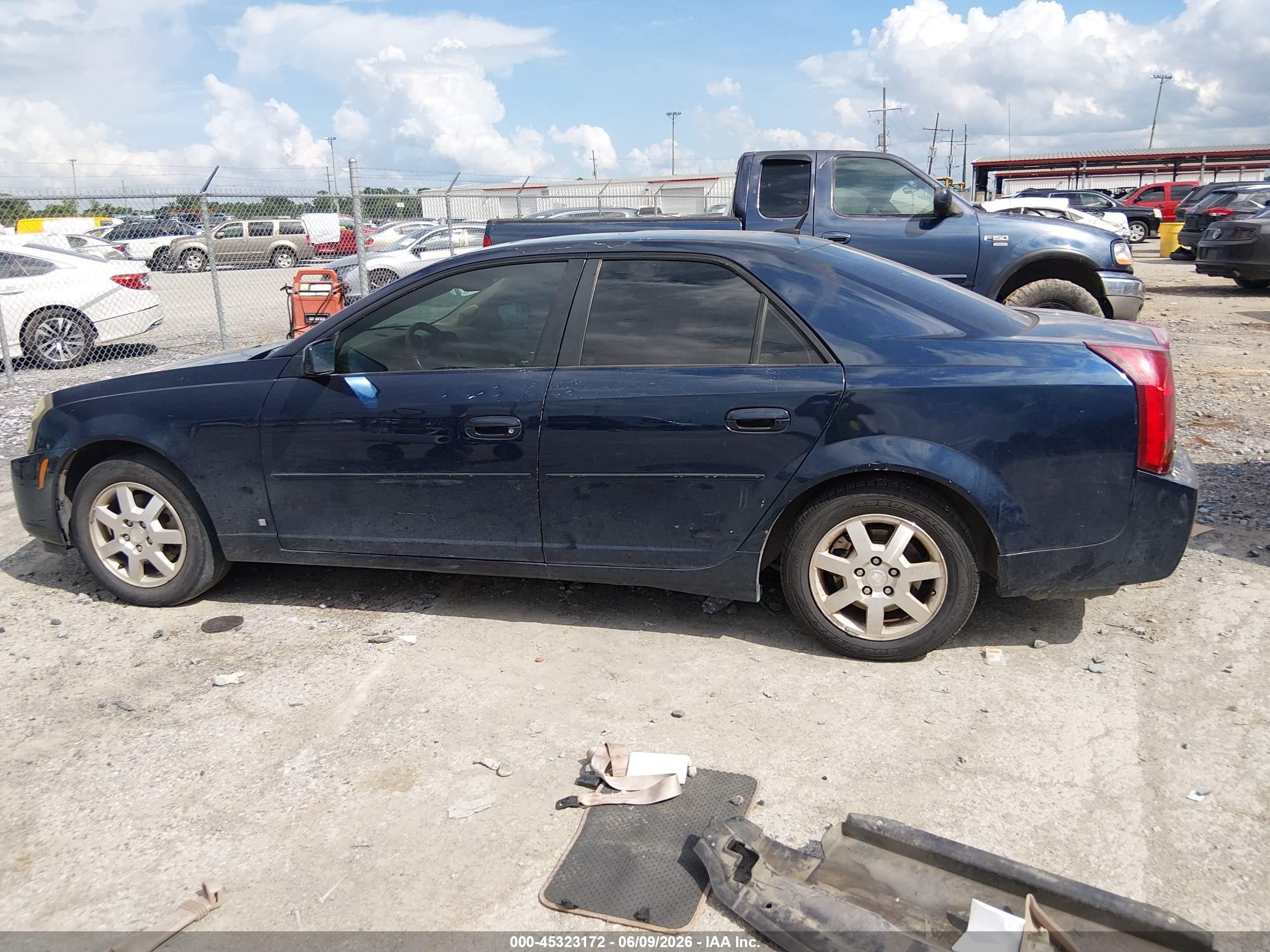 2006 Cadillac Cts Standard Blue vin: 1G6DP577760122055