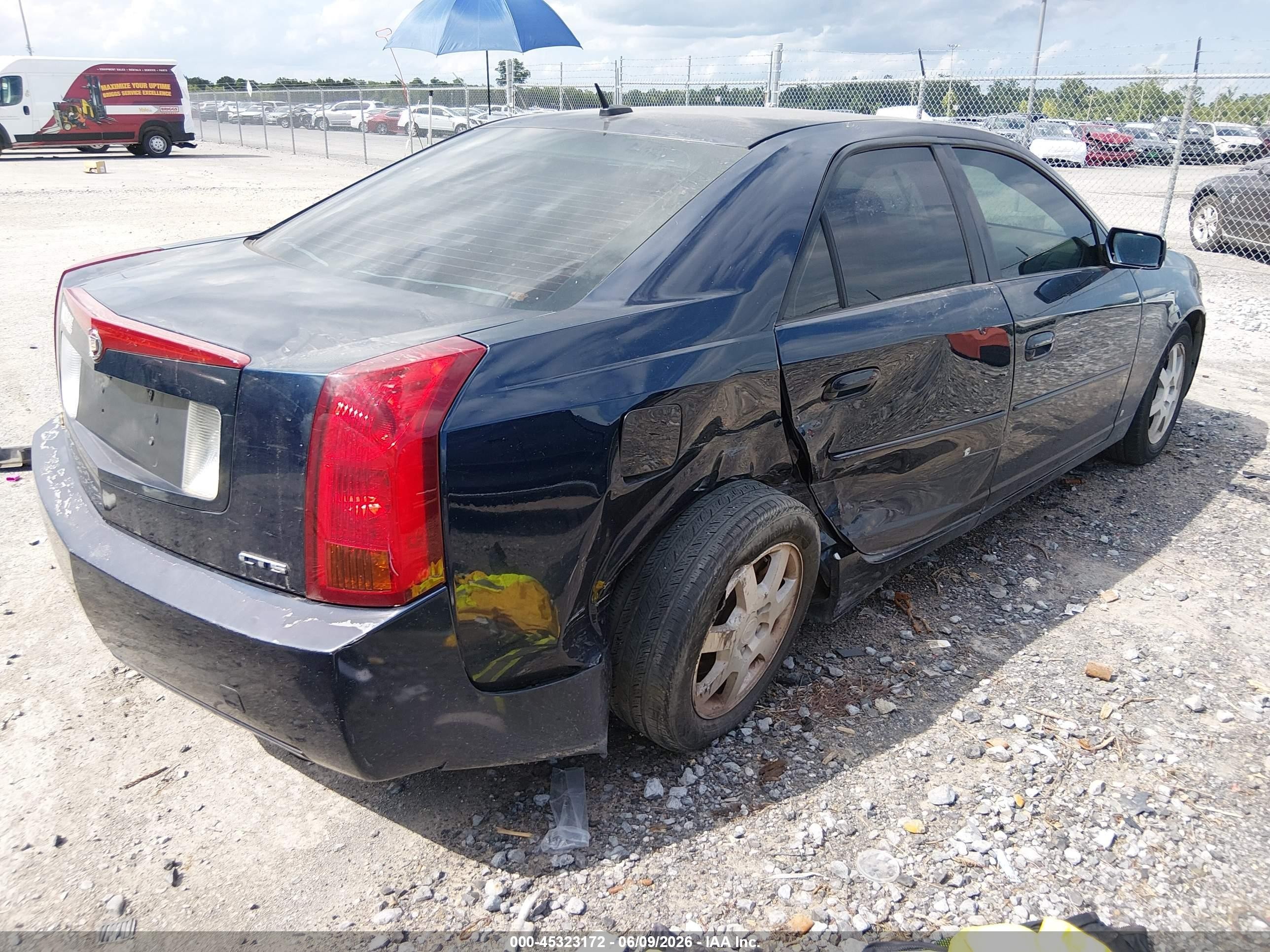 2006 Cadillac Cts Standard Blue vin: 1G6DP577760122055