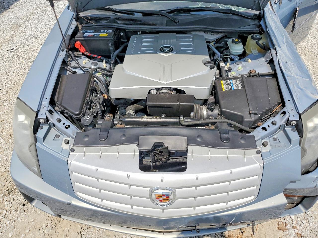 2007 Cadillac Cts Hi Feature V6 Blue vin: 1G6DP577770141724
