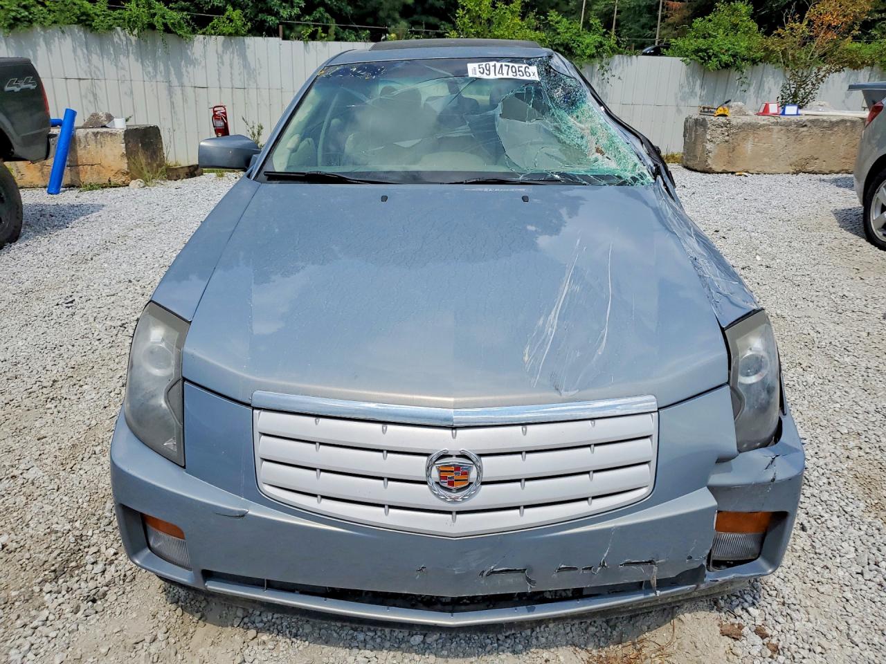 2007 Cadillac Cts Hi Feature V6 Blue vin: 1G6DP577770141724