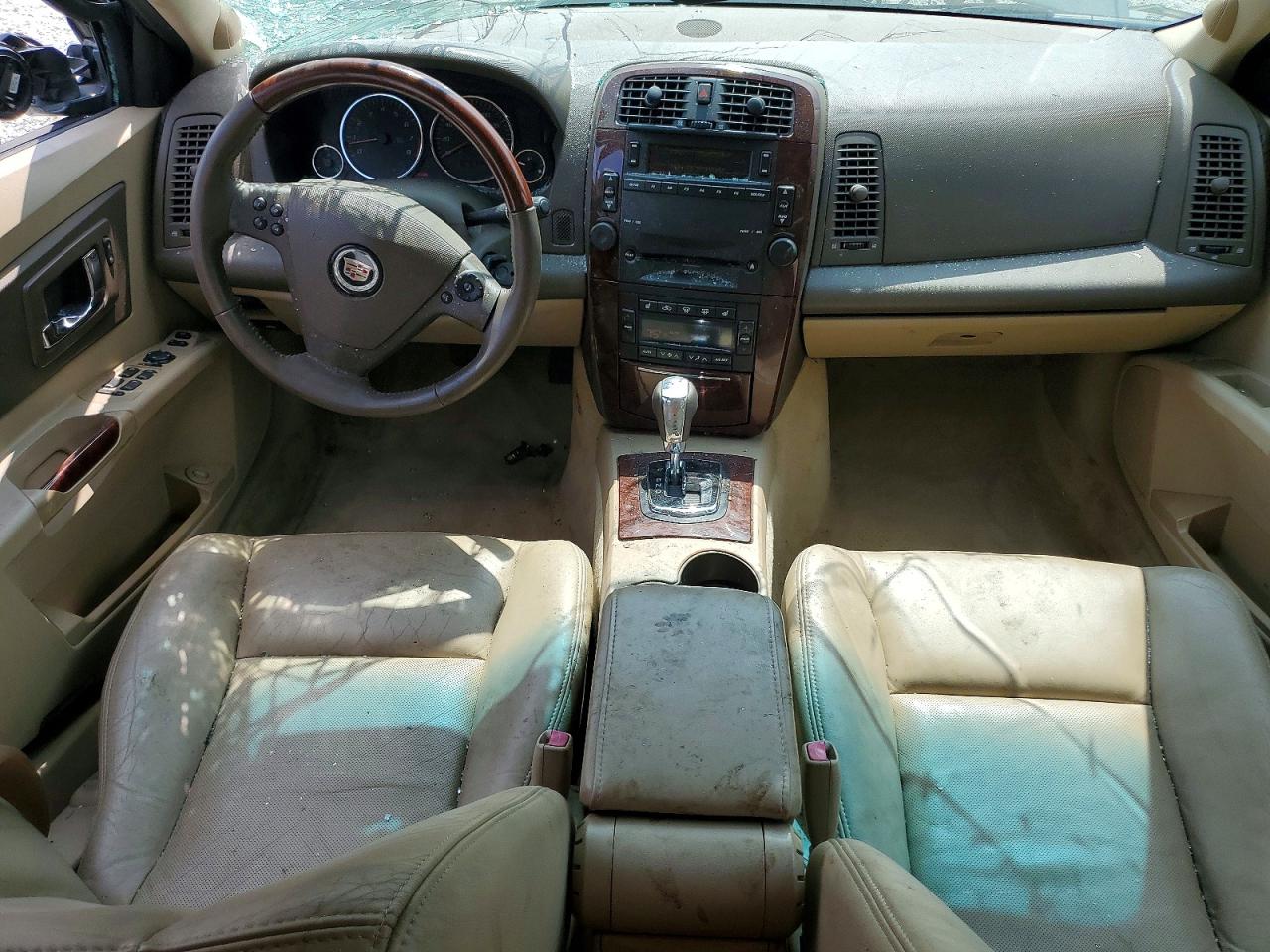 2007 Cadillac Cts Hi Feature V6 Blue vin: 1G6DP577770141724