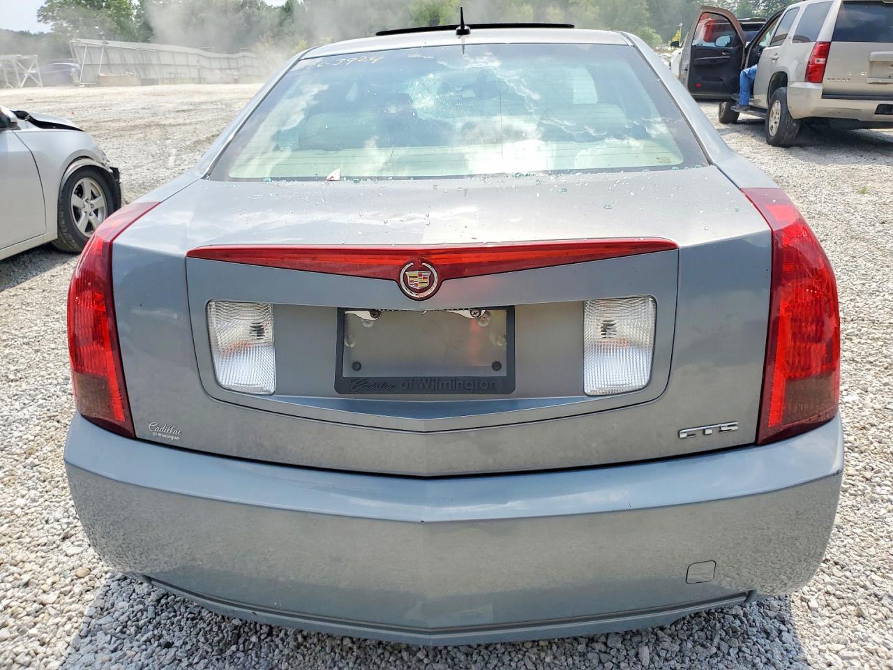 2007 Cadillac Cts Hi Feature V6 Blue vin: 1G6DP577770141724