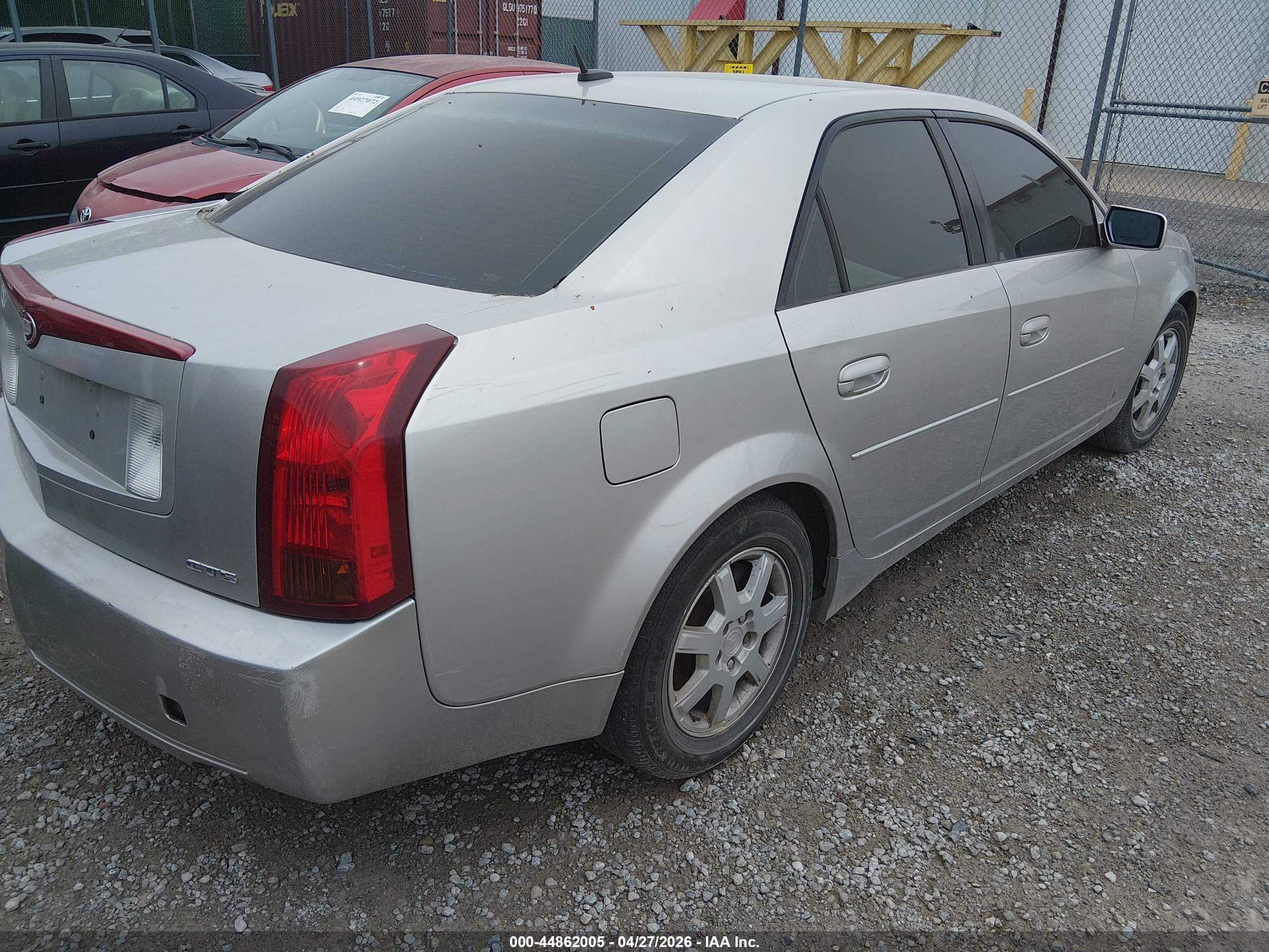 2006 Cadillac Cts Standard Gray vin: 1G6DP577860100484