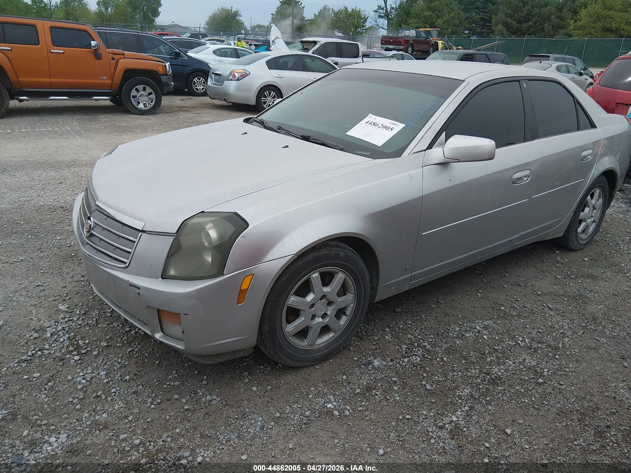 2006 Cadillac Cts Standard Gray vin: 1G6DP577860100484