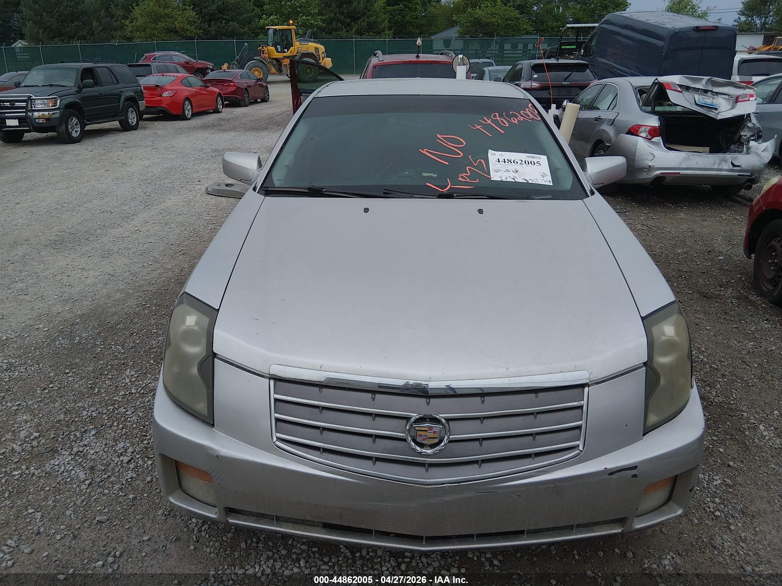 2006 Cadillac Cts Standard Gray vin: 1G6DP577860100484