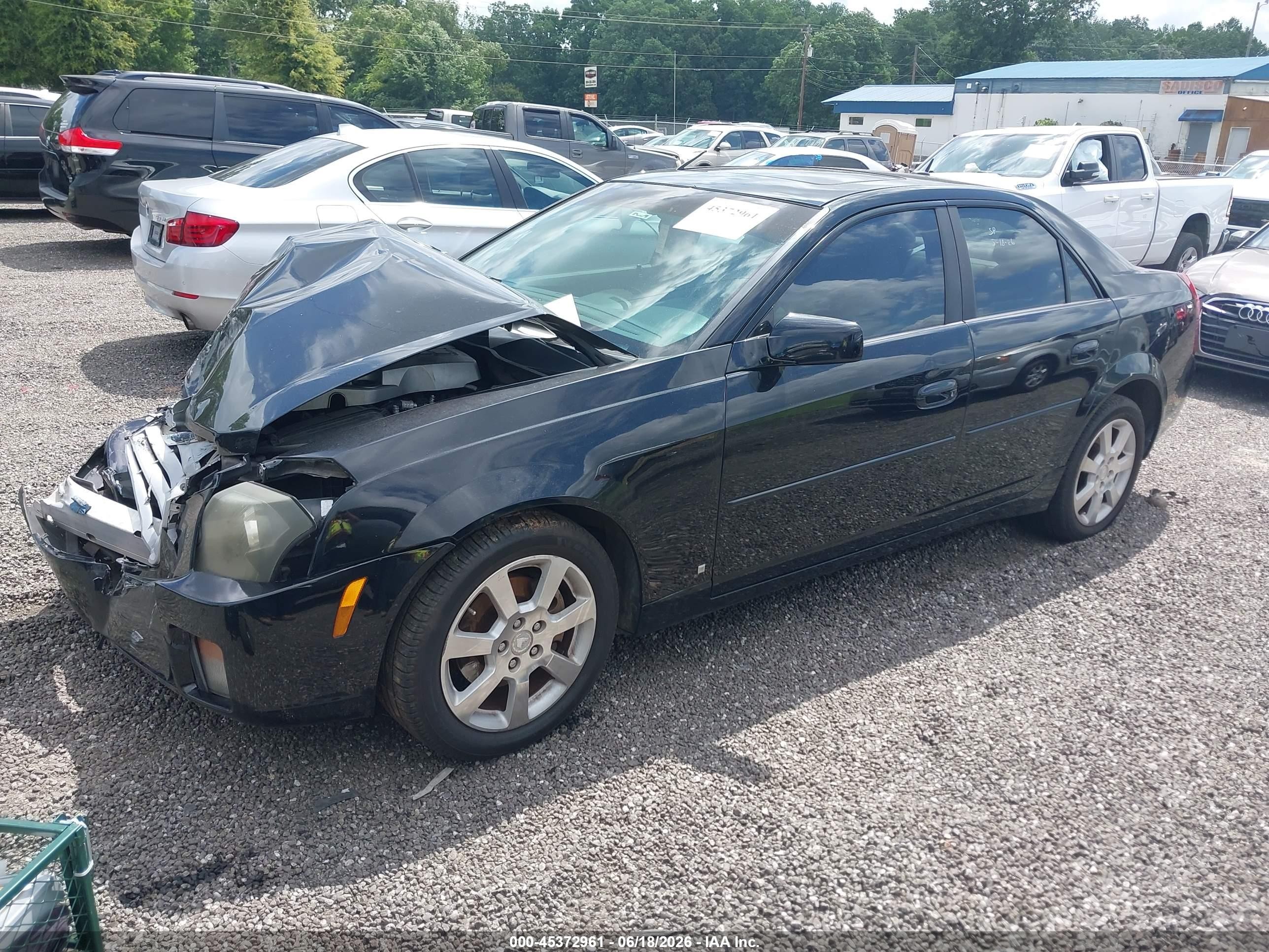 2006 Cadillac Cts Standard Black vin: 1G6DP577860149863