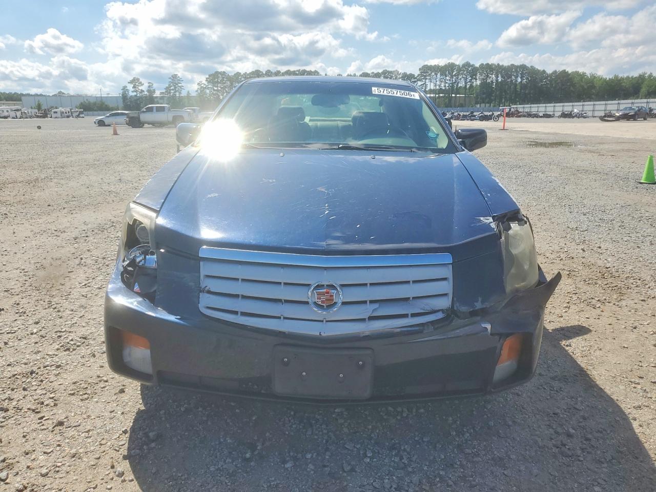 2007 Cadillac Cts Hi Feature V6 Blue vin: 1G6DP577870112426