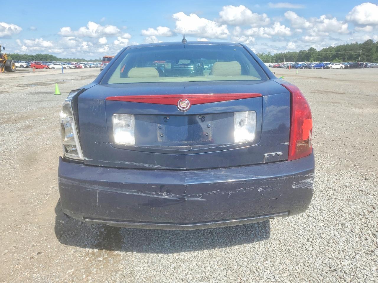 2007 Cadillac Cts Hi Feature V6 Blue vin: 1G6DP577870112426
