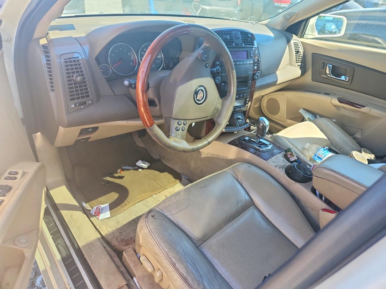 2007 Cadillac Cts Hi Feature V6 White vin: 1G6DP577870121773