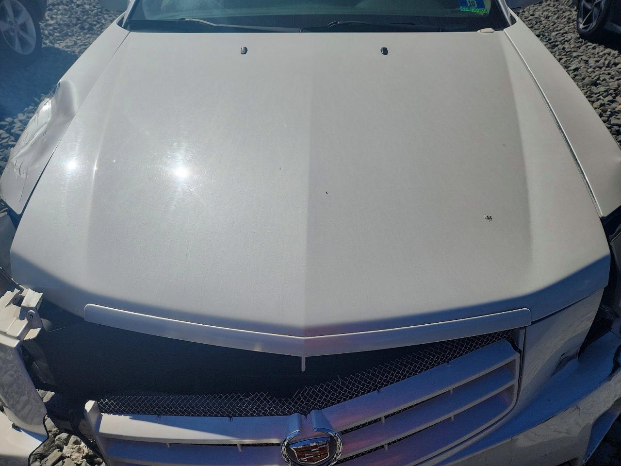 2007 Cadillac Cts Hi Feature V6 White vin: 1G6DP577870121773