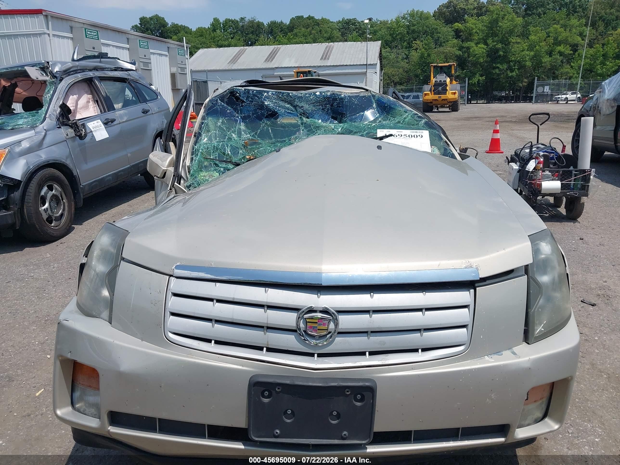 2007 Cadillac Cts Base W/1sb Champagne vin: 1G6DP577870142042