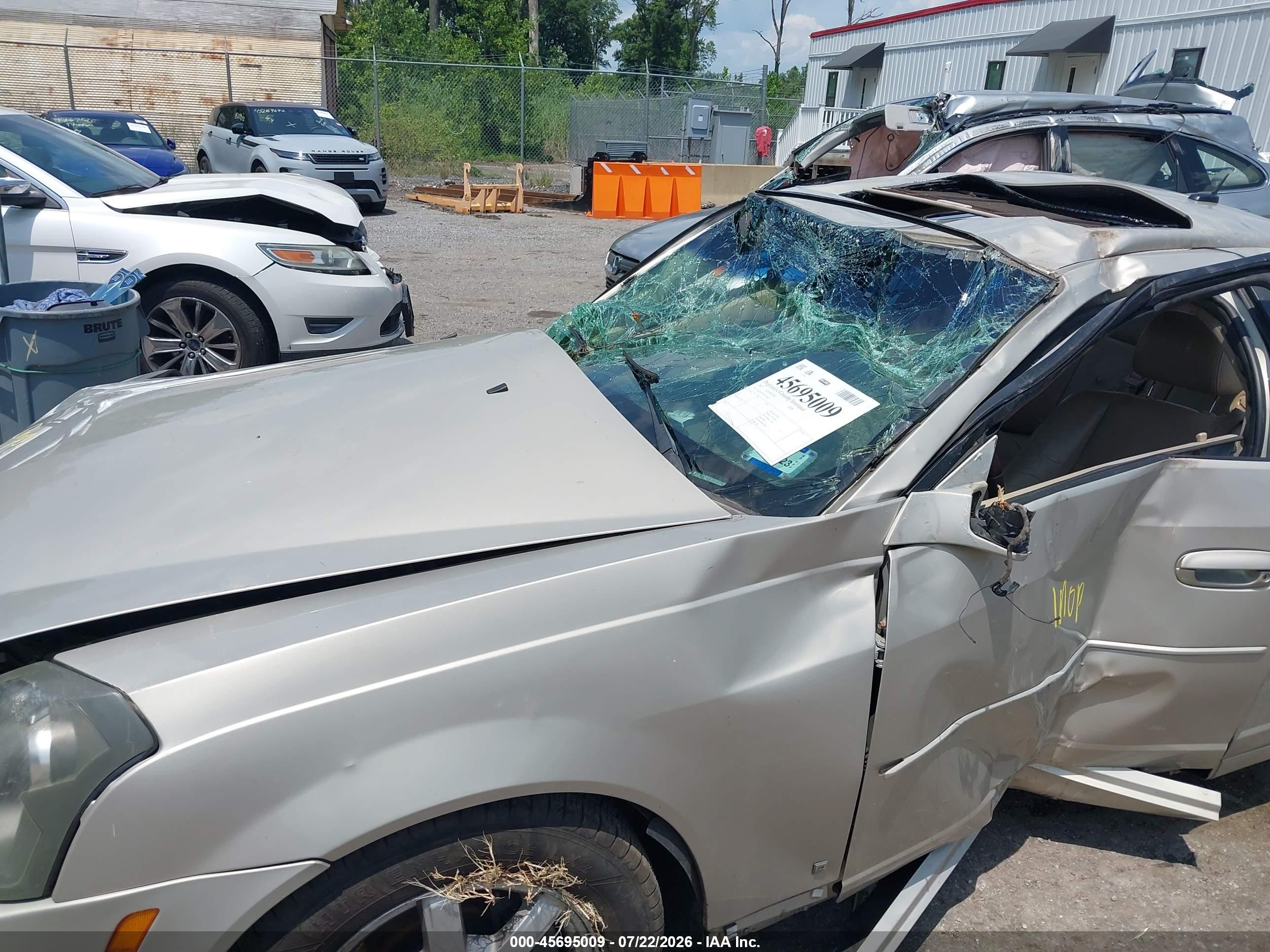 2007 Cadillac Cts Base W/1sb Champagne vin: 1G6DP577870142042