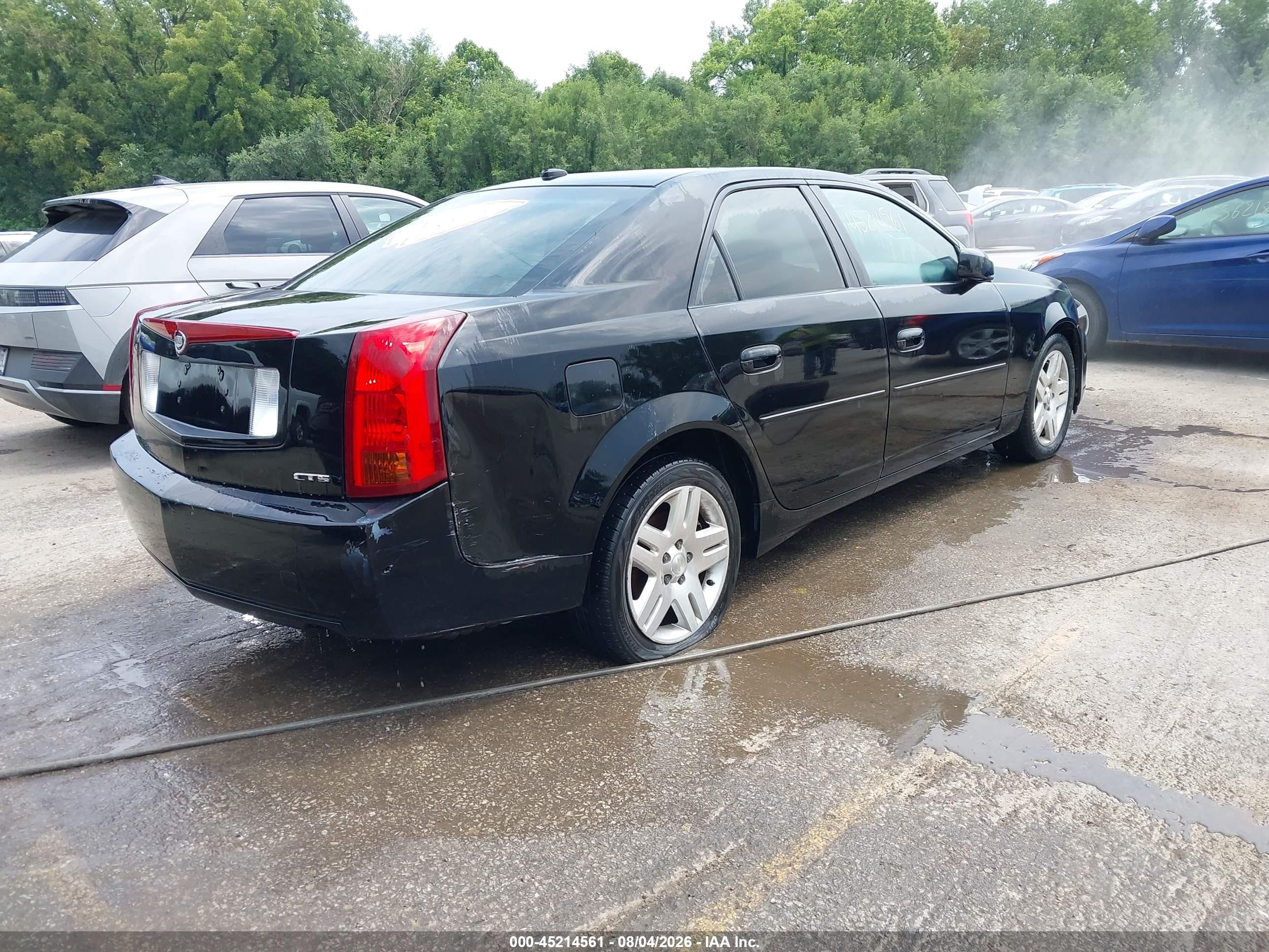 2006 Cadillac Cts Standard Black vin: 1G6DP577960125247