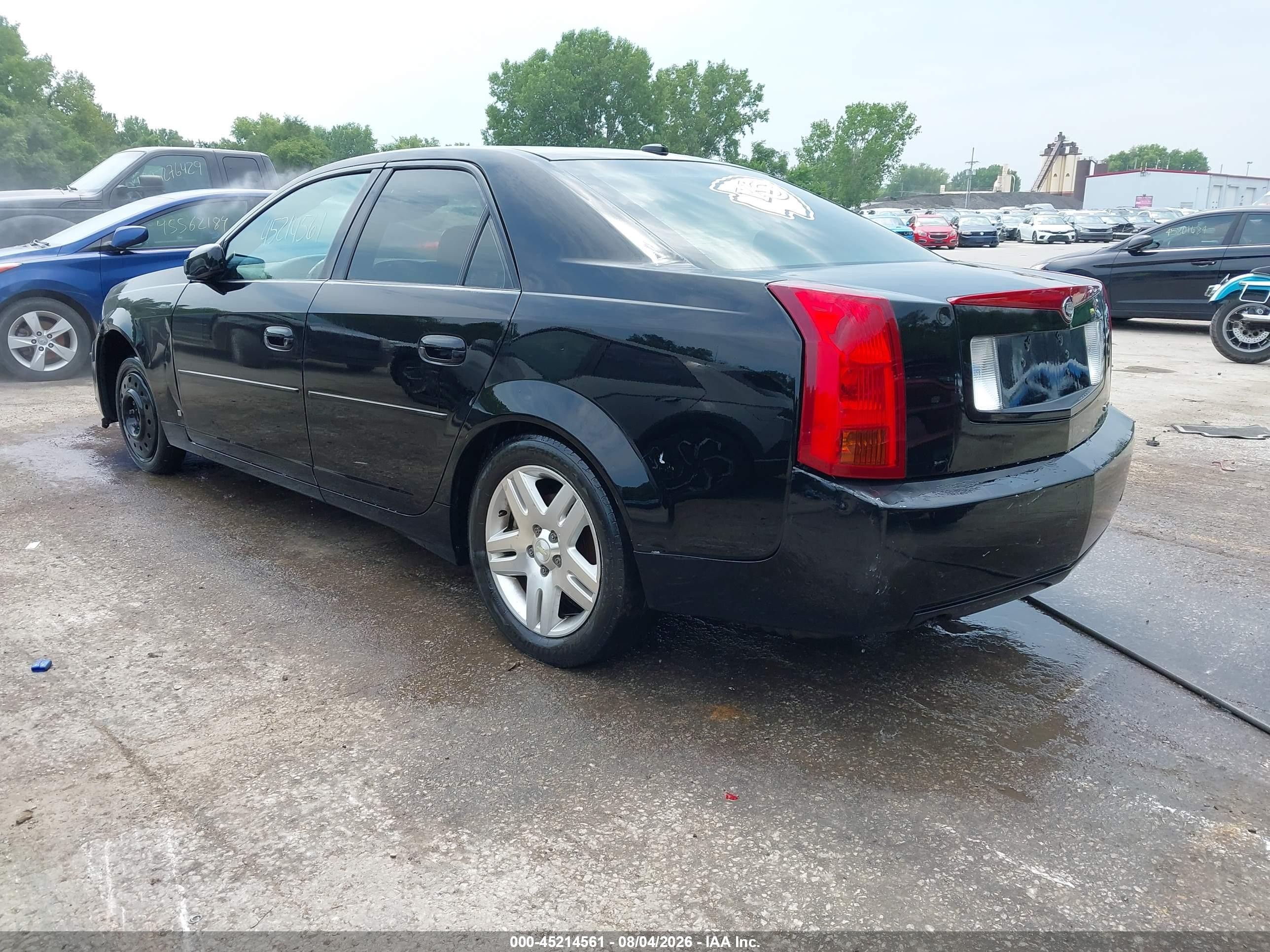 2006 Cadillac Cts Standard Black vin: 1G6DP577960125247