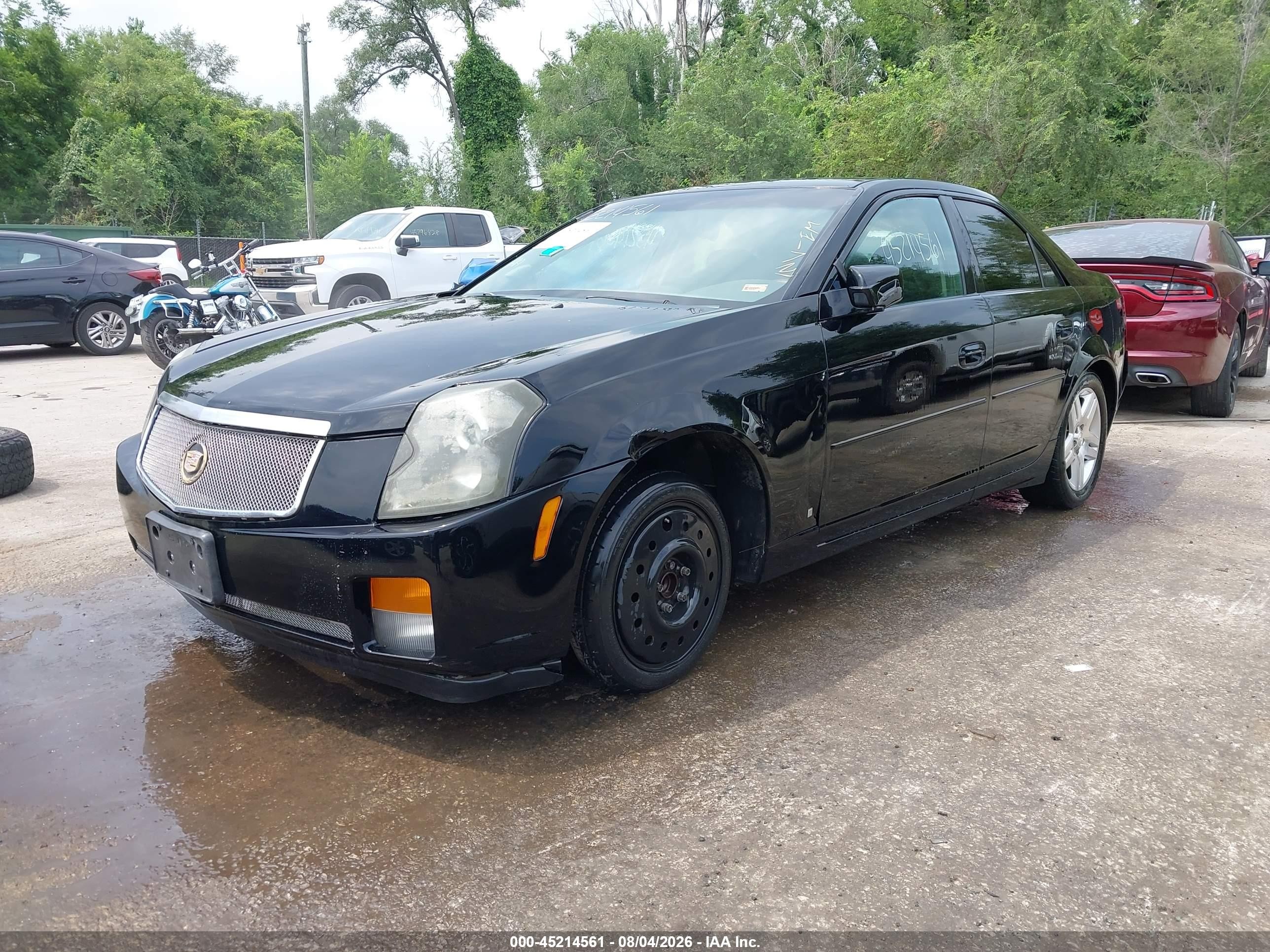 2006 Cadillac Cts Standard Black vin: 1G6DP577960125247