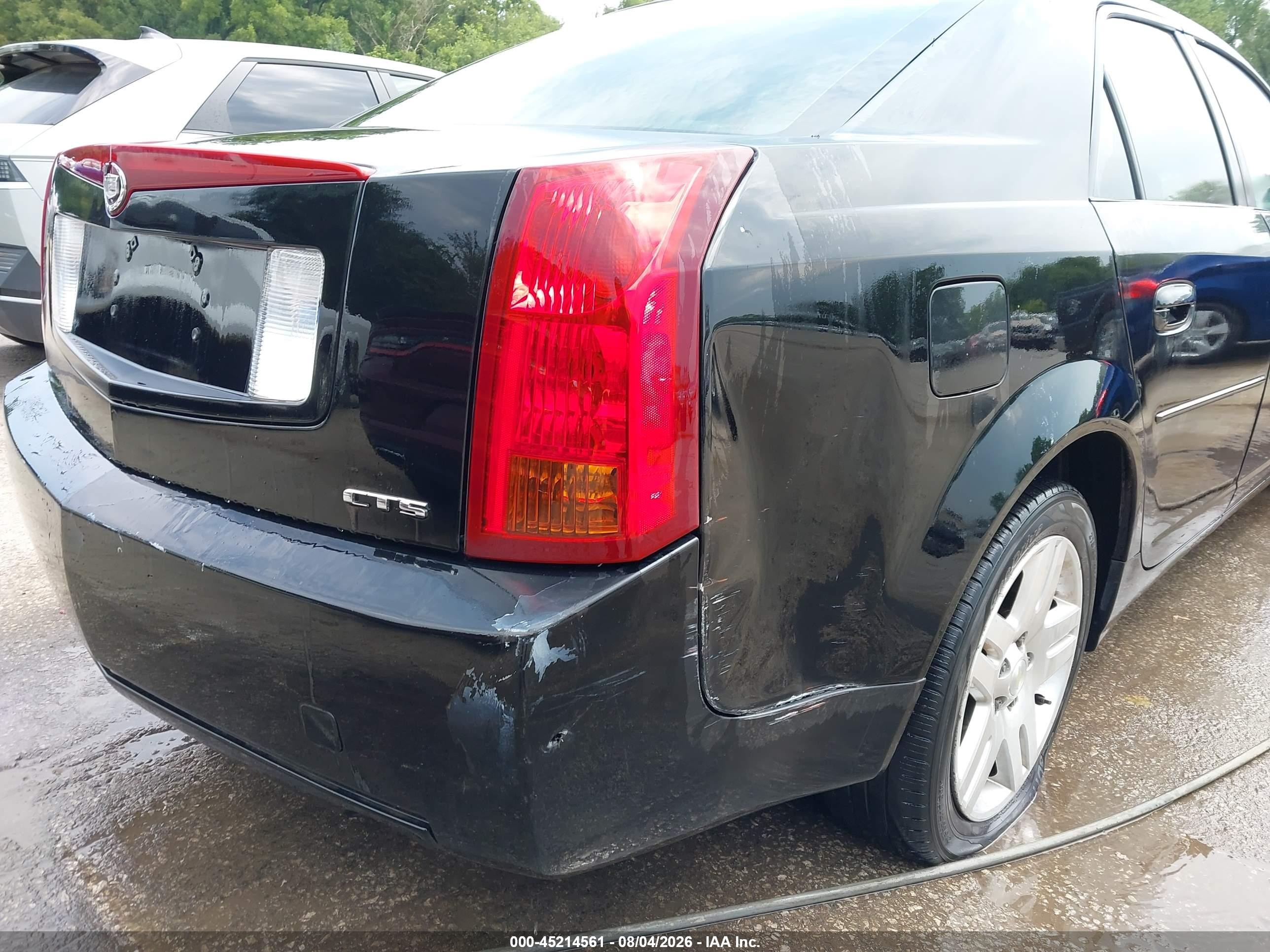 2006 Cadillac Cts Standard Black vin: 1G6DP577960125247
