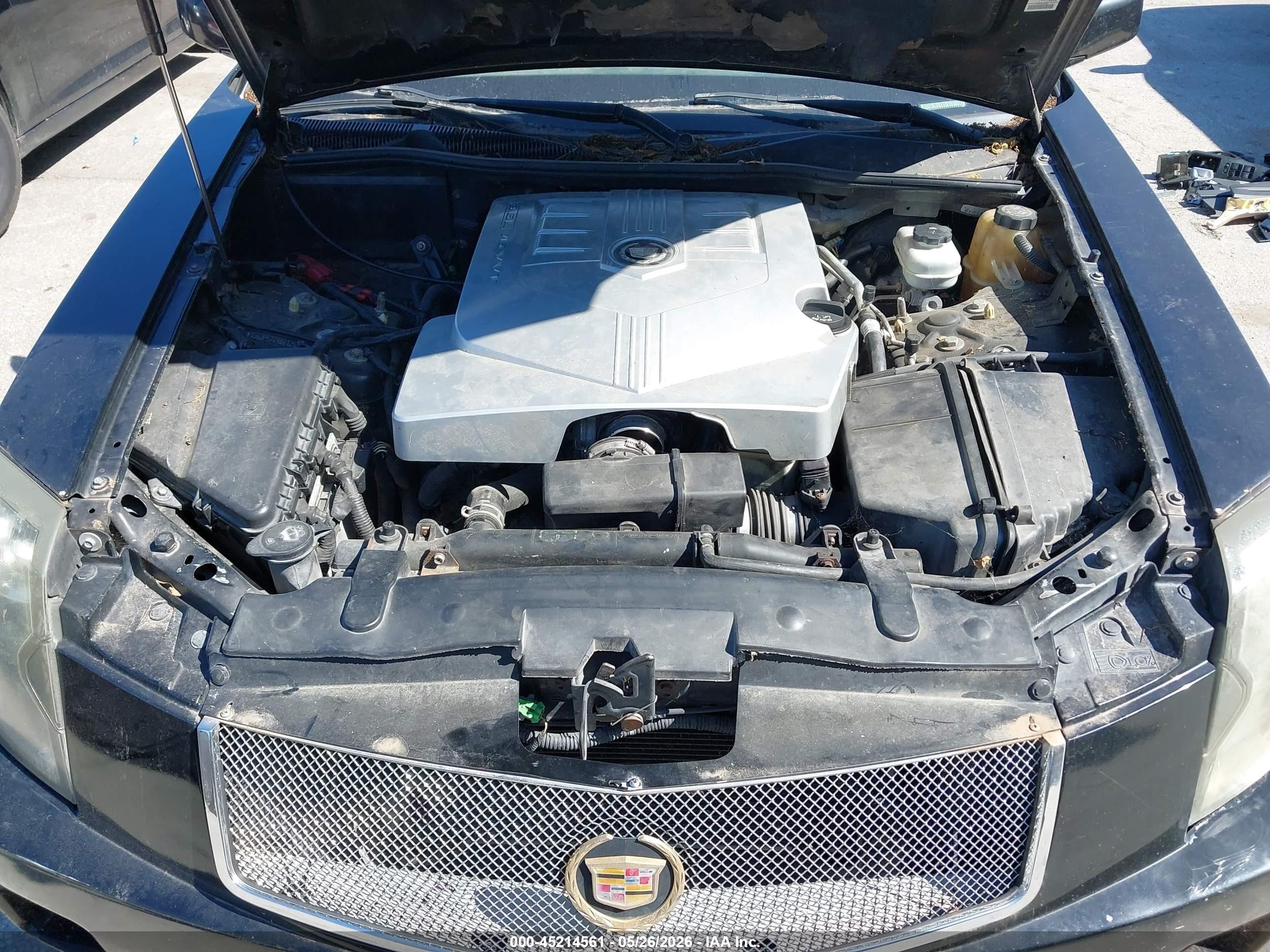 2006 Cadillac Cts Standard Black vin: 1G6DP577960125247