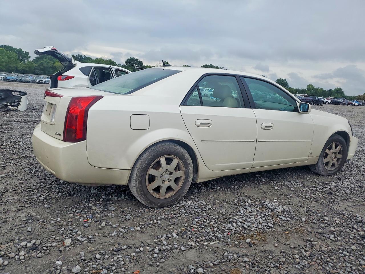 2006 Cadillac Cts Hi Feature V6 White vin: 1G6DP577960139908