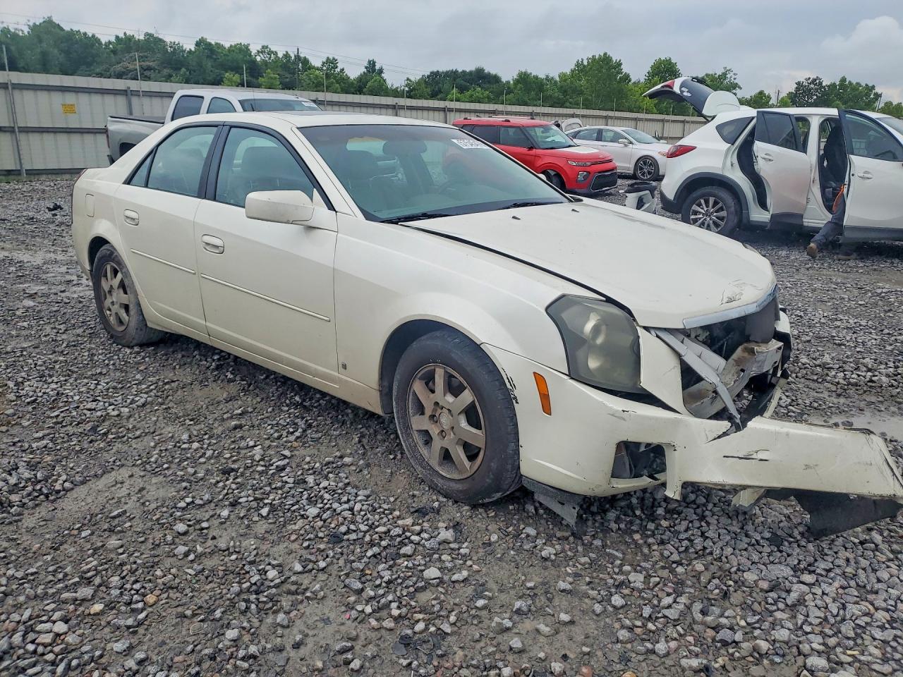 2006 Cadillac Cts Hi Feature V6 White vin: 1G6DP577960139908