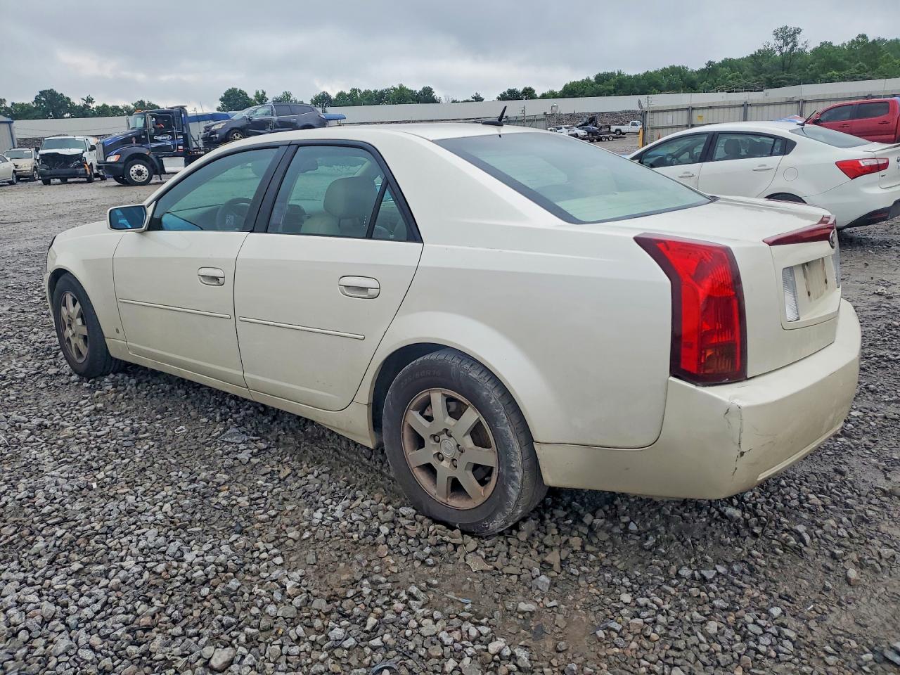 2006 Cadillac Cts Hi Feature V6 White vin: 1G6DP577960139908