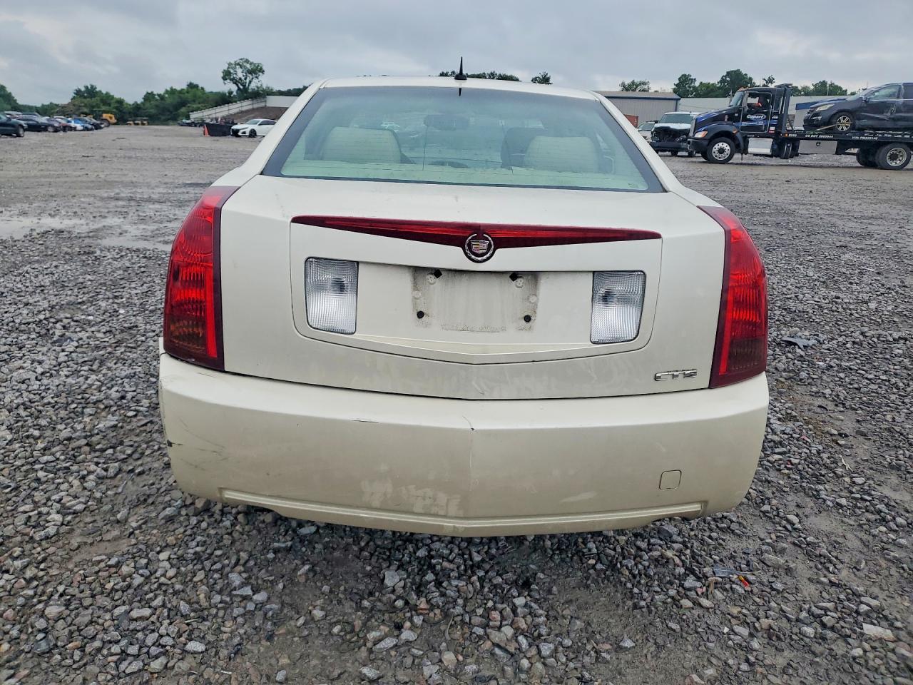 2006 Cadillac Cts Hi Feature V6 White vin: 1G6DP577960139908