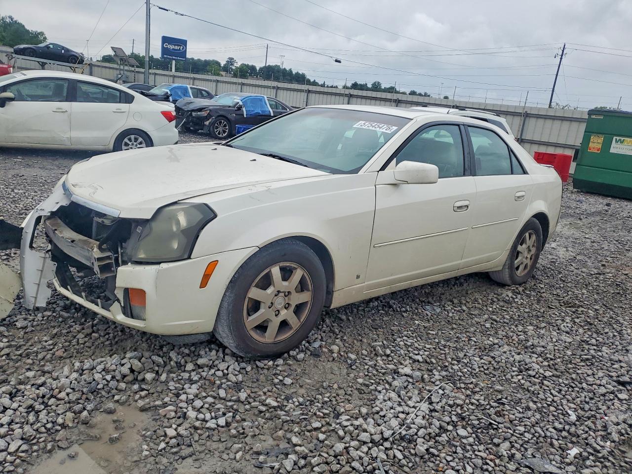 2006 Cadillac Cts Hi Feature V6 White vin: 1G6DP577960139908