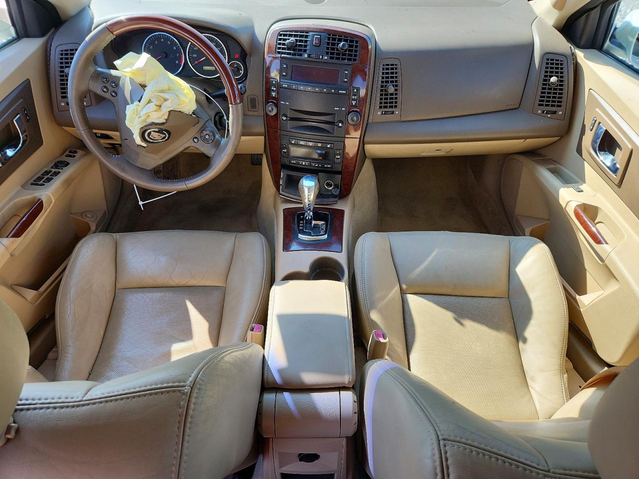 2007 Cadillac Cts Hi Feature V6 White vin: 1G6DP577970100155