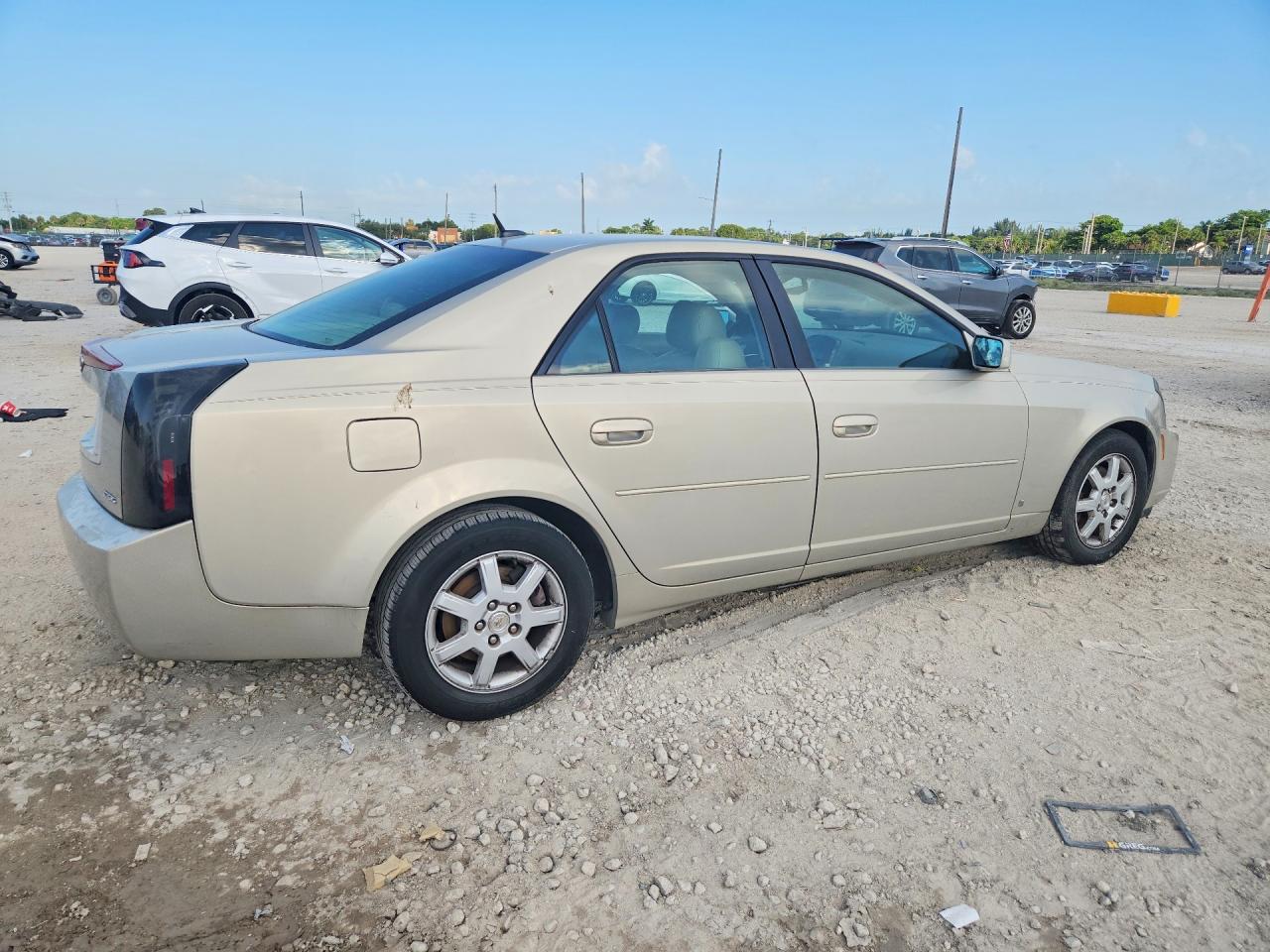 2007 Cadillac Cts Hi Feature V6 Beige vin: 1G6DP577970168794