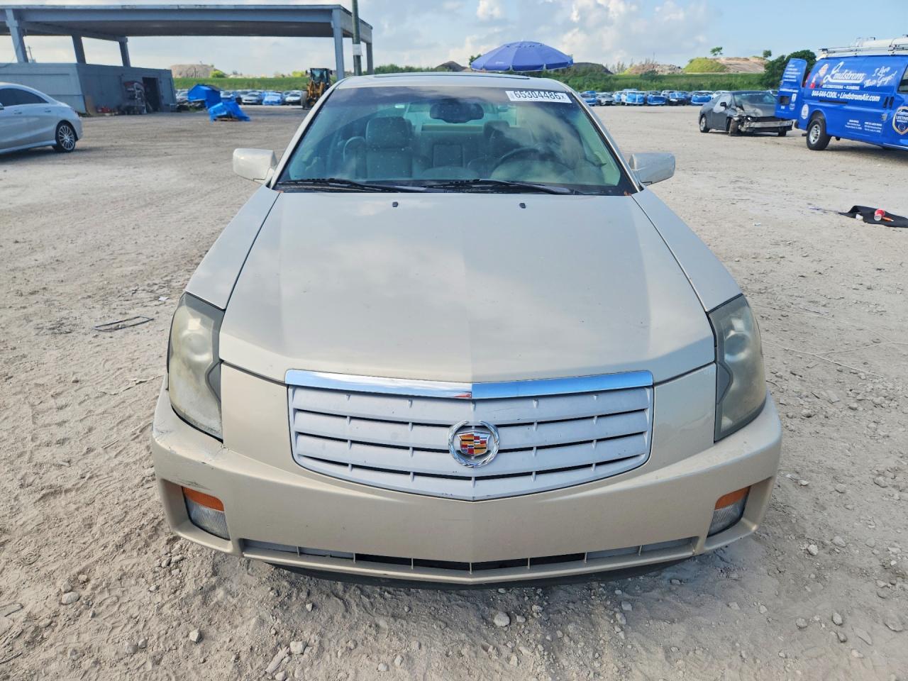 2007 Cadillac Cts Hi Feature V6 Beige vin: 1G6DP577970168794