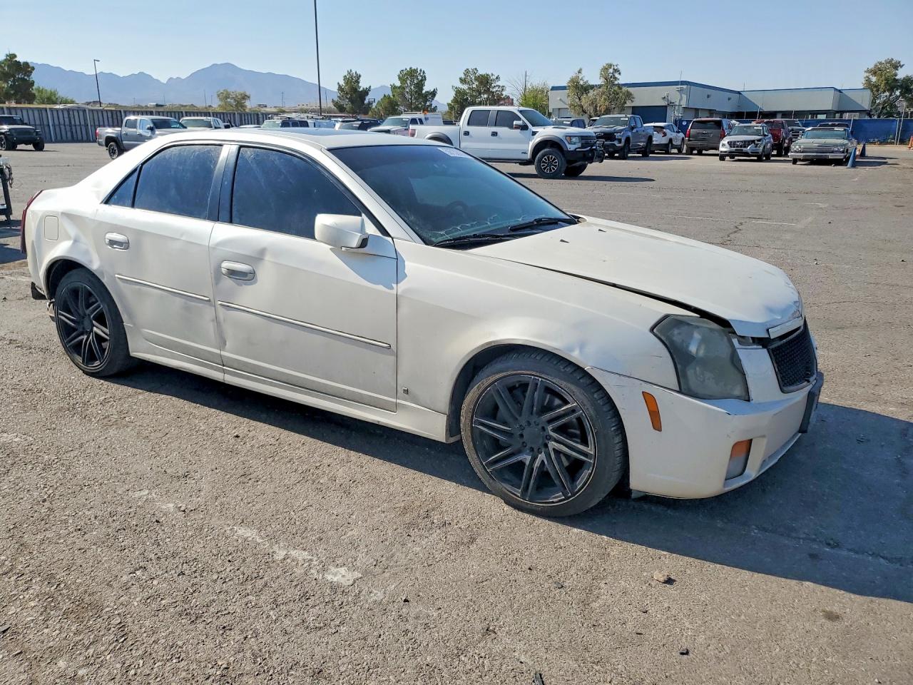 2006 Cadillac Cts Hi Feature V6 White vin: 1G6DP577X60180869