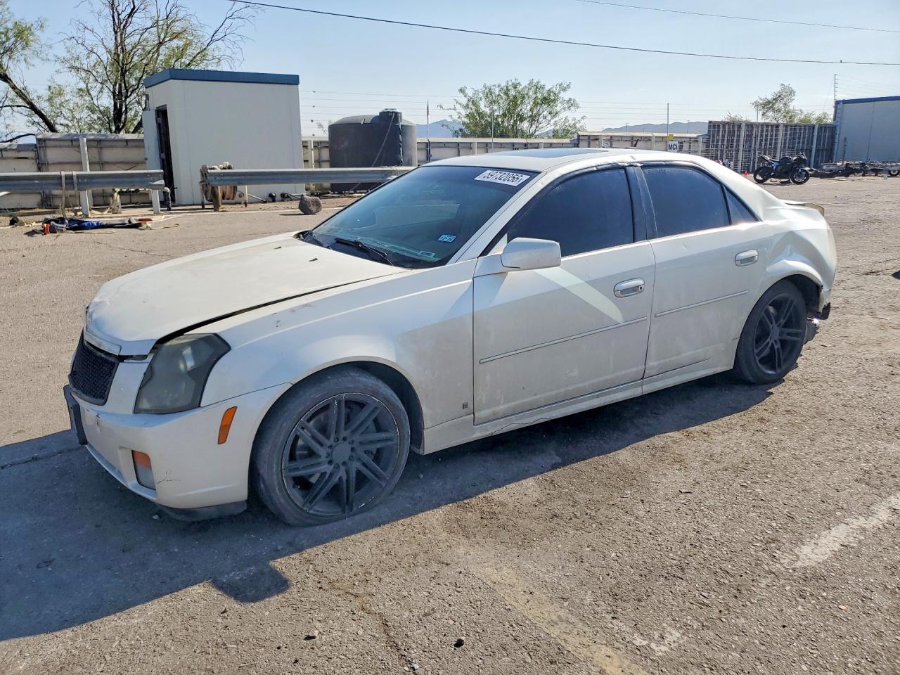 2006 Cadillac Cts Hi Feature V6 White vin: 1G6DP577X60180869