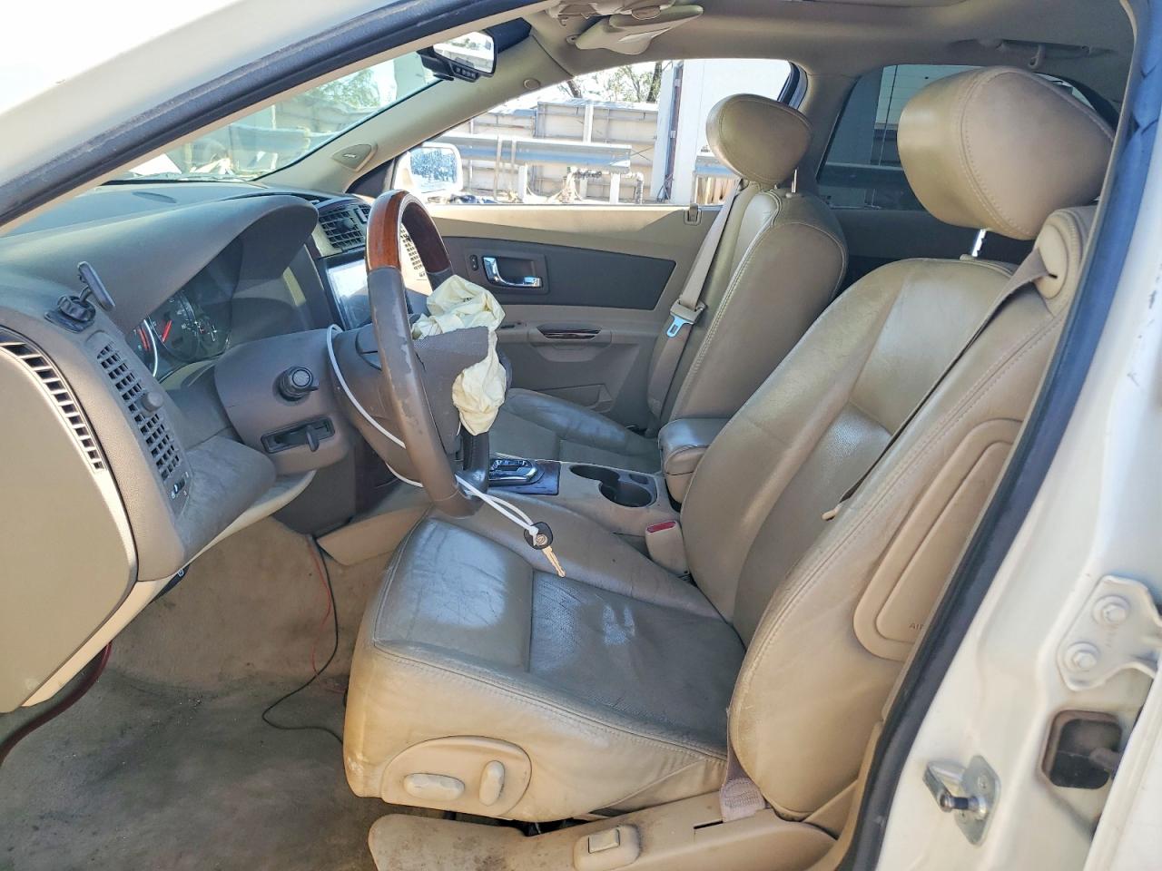 2006 Cadillac Cts Hi Feature V6 White vin: 1G6DP577X60180869