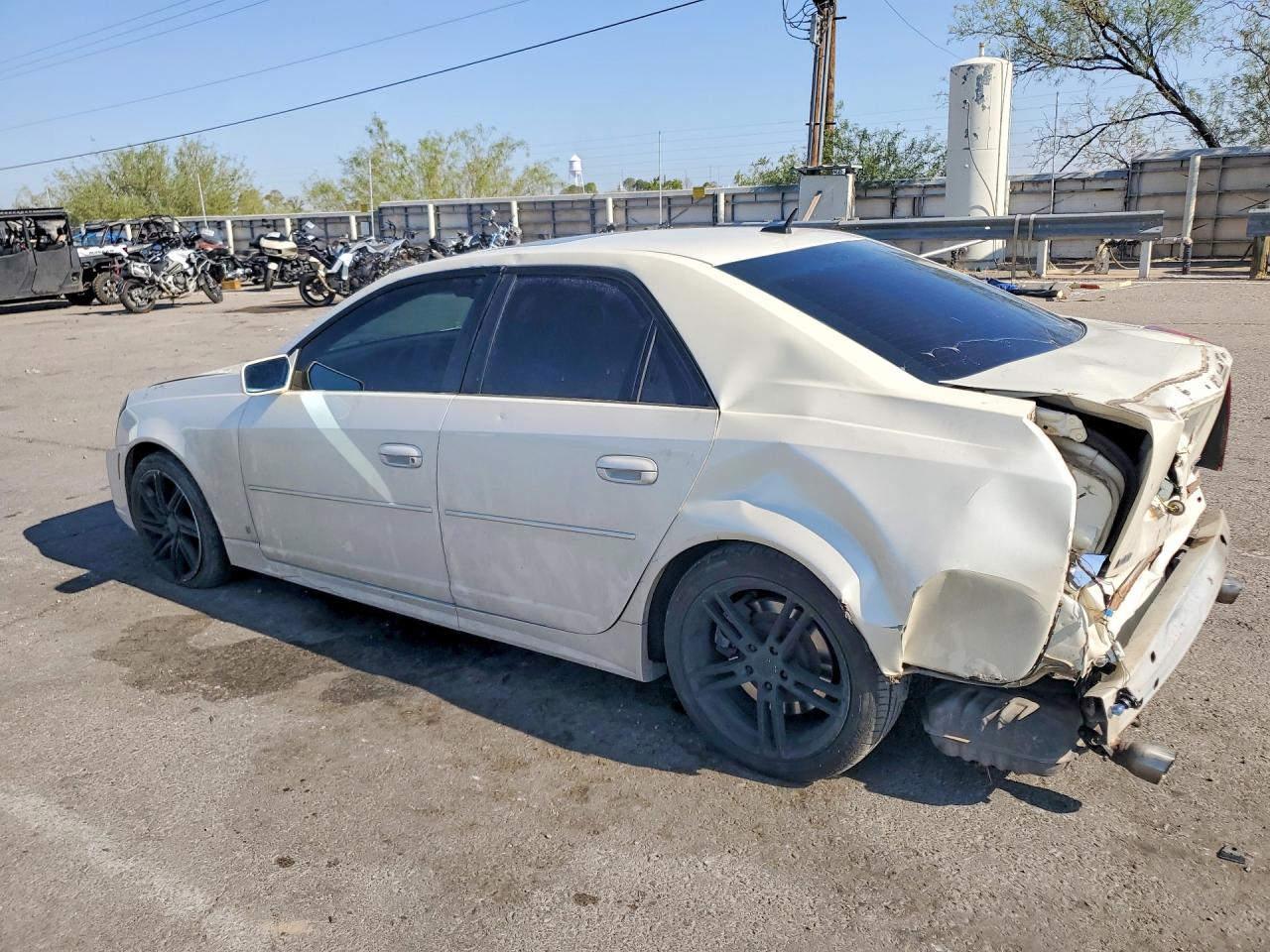 2006 Cadillac Cts Hi Feature V6 White vin: 1G6DP577X60180869