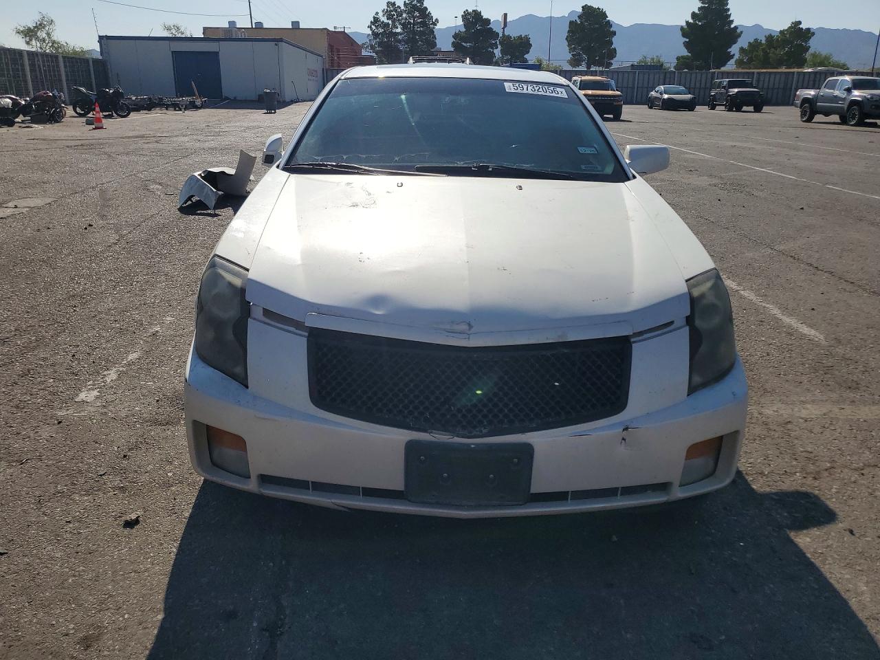 2006 Cadillac Cts Hi Feature V6 White vin: 1G6DP577X60180869