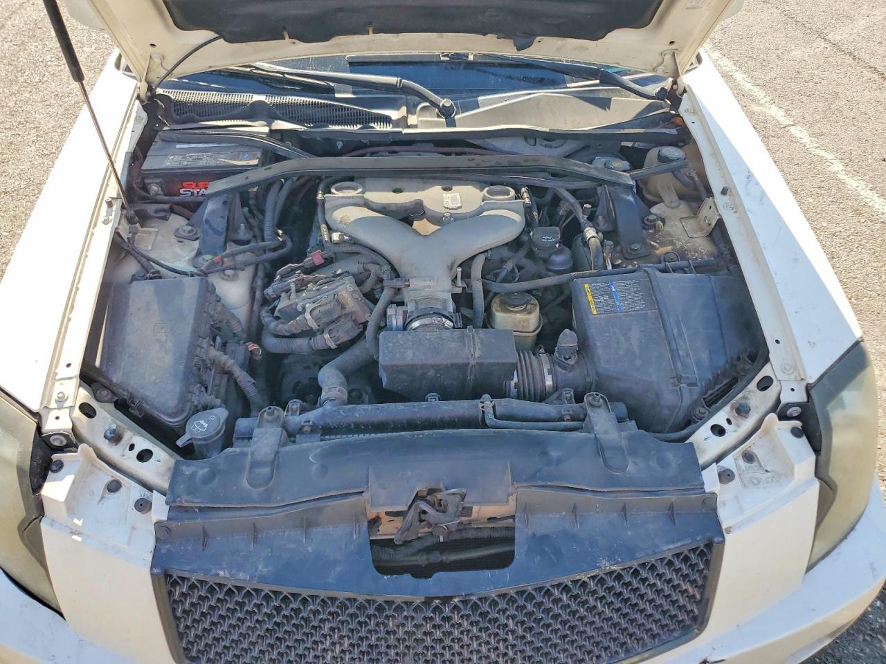 2006 Cadillac Cts Hi Feature V6 White vin: 1G6DP577X60180869